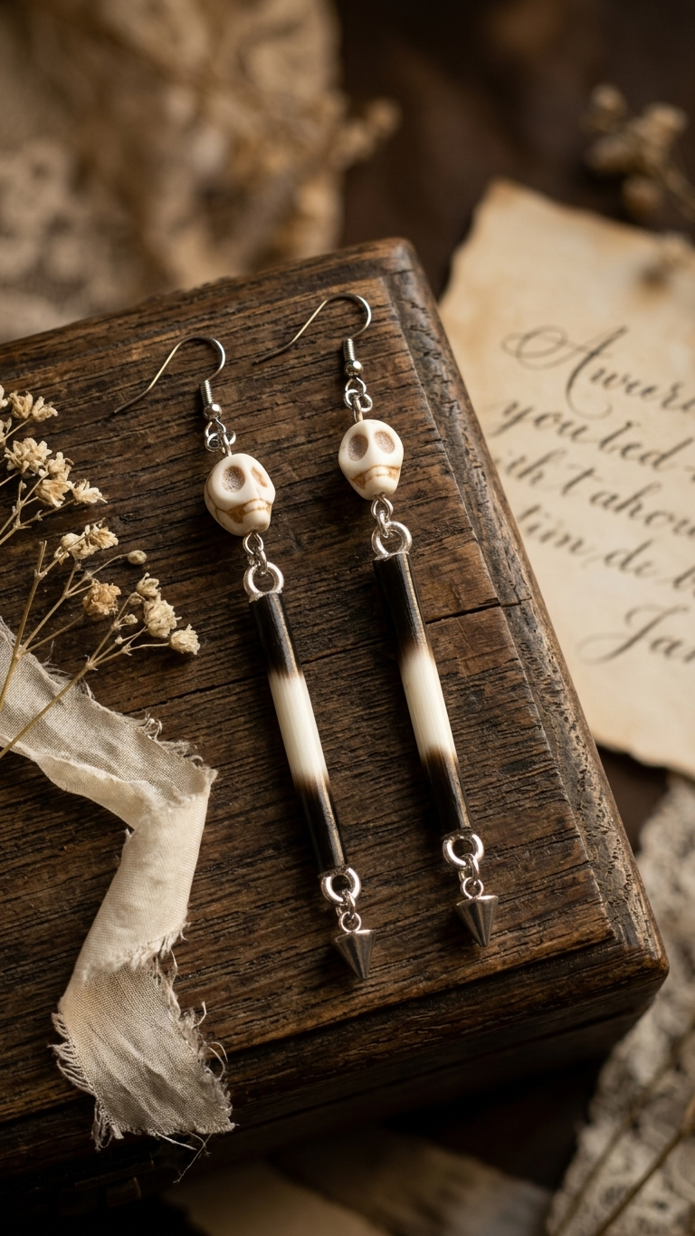 Porcupine quill earrings yellowstone