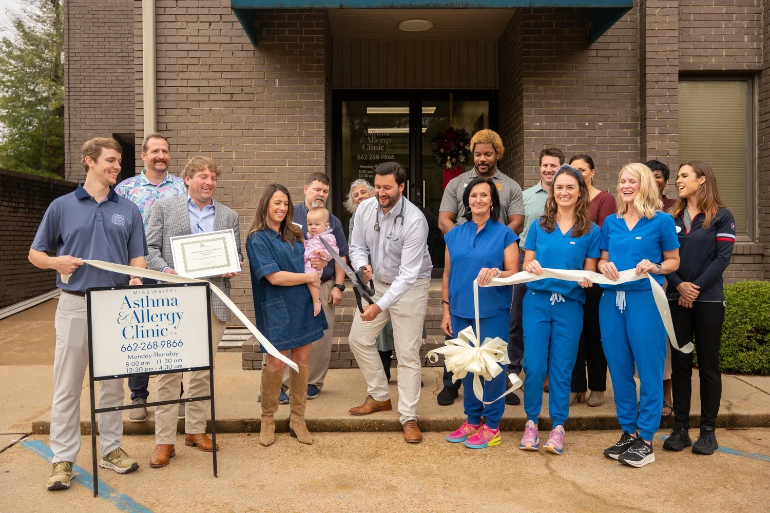 Starkville Clinic Ribbon-Cutting