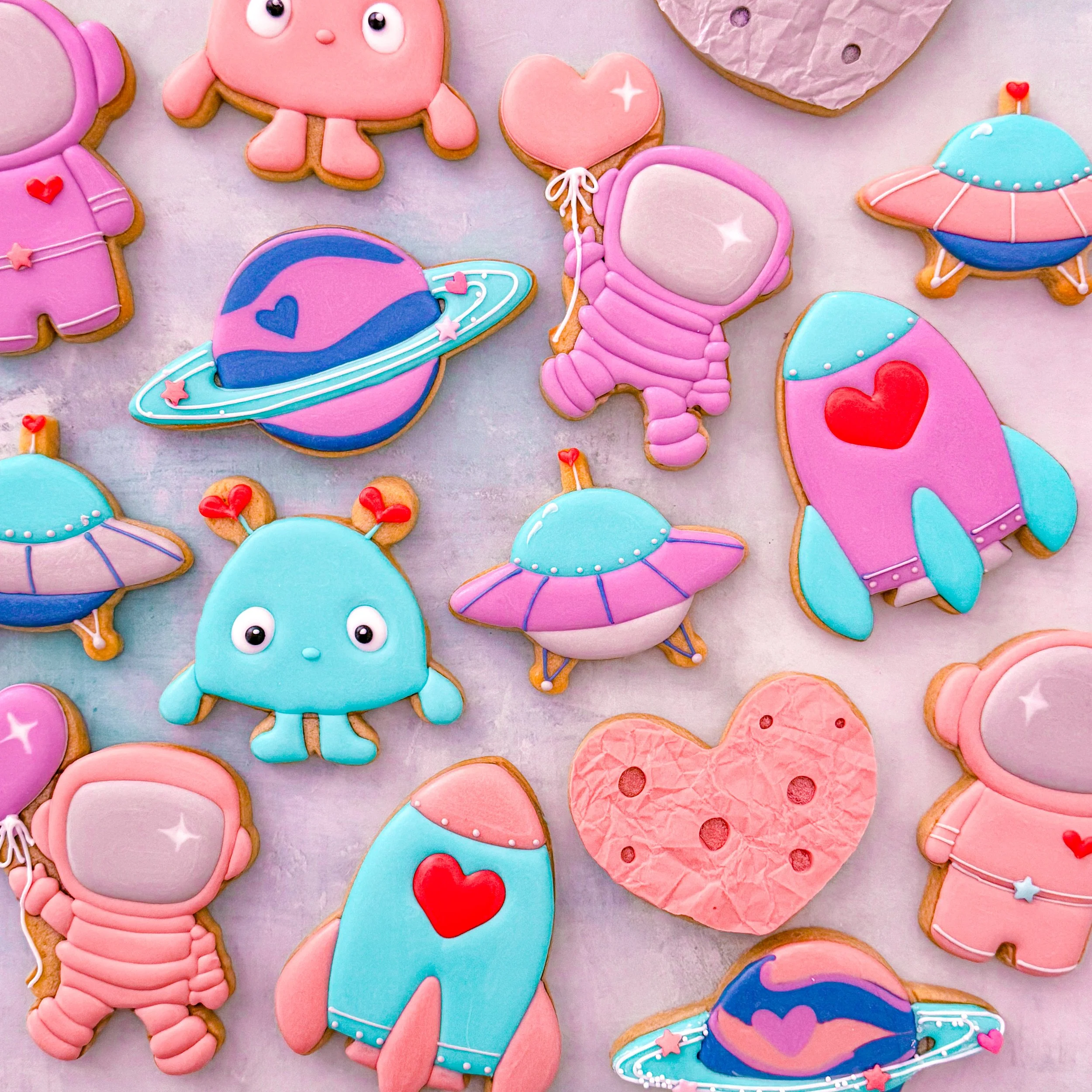 Out of This World Valentine Cookie Decorating Class - 3 spots left!