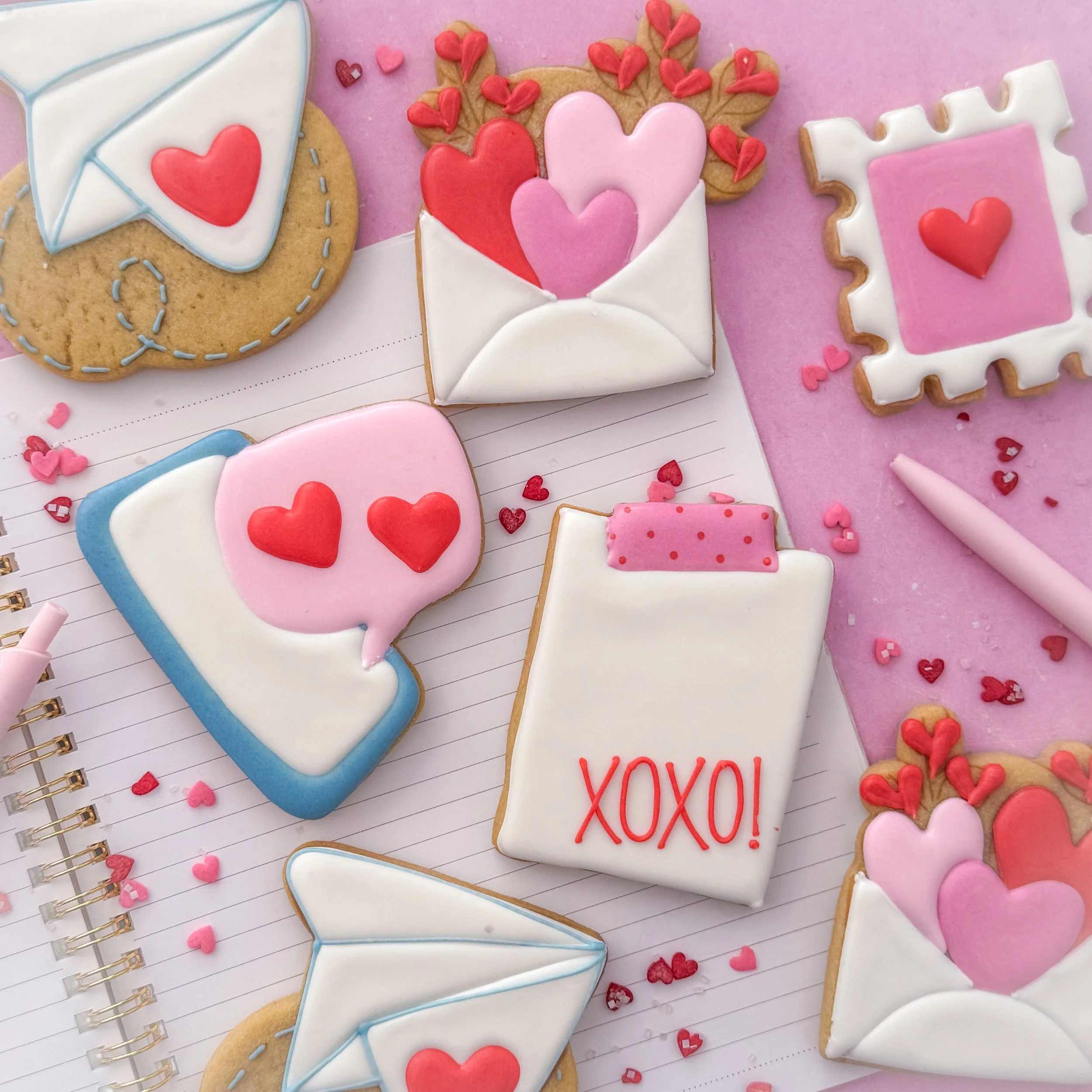 Love Notes A Cookie Decorating Class - sold out