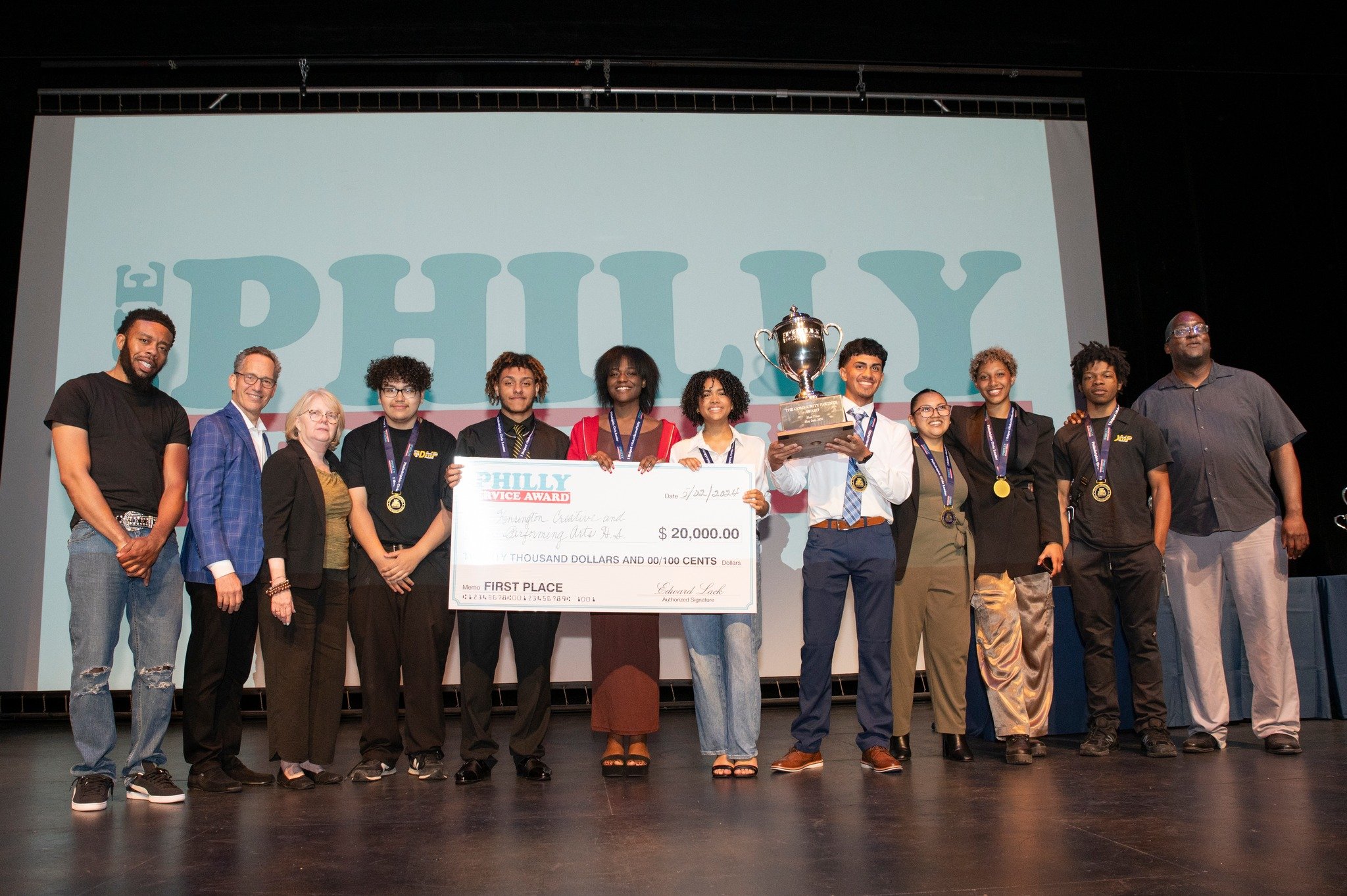 Kensington Creative and Performing Arts High School was awarded The Community Partner Award and a $20,000 prize for their incredible project &quot;The Beauty of Time.&quot;

The Community Partner Award is designated for the school that went above and