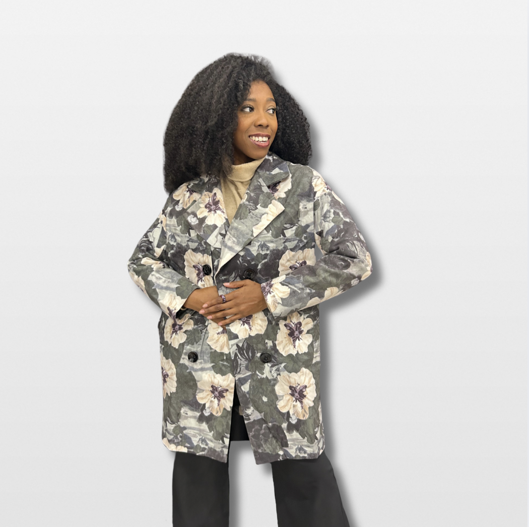 Floral Statement Coat