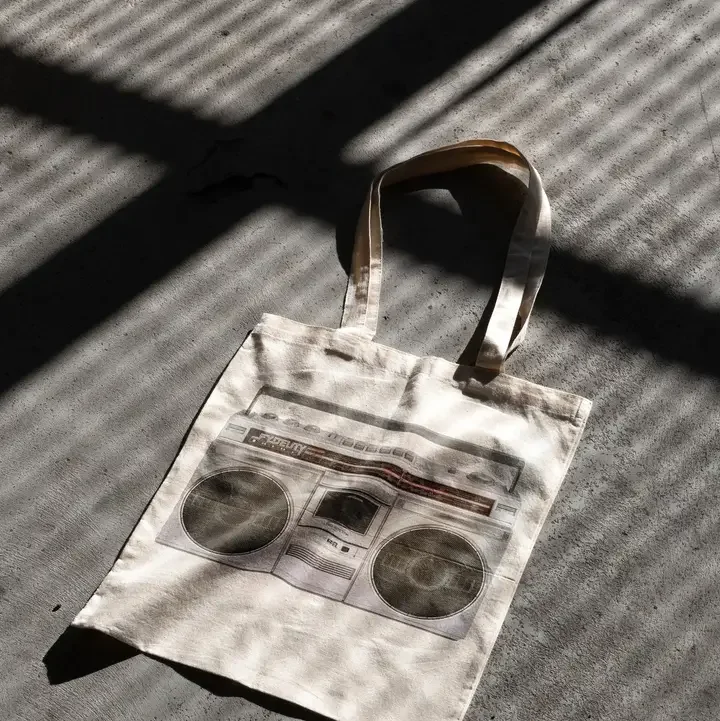 Boombox Tote Bag
