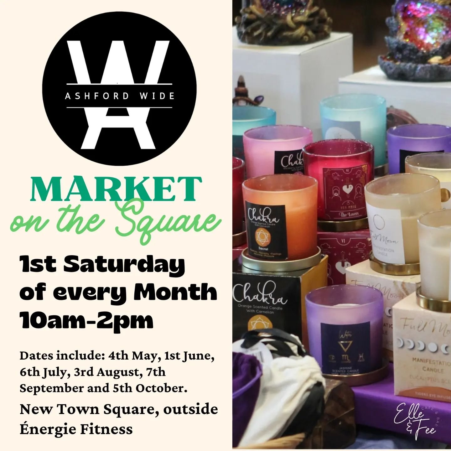 Our friends at @ashfordwide return with the Market on the Square outside Energie Fitness on Saturday 4th of May. With 5 more markets on the first Saturday of each month. 

Head down and check it out. 

#supportlocalbusiness #supportsmallbusiness #tow