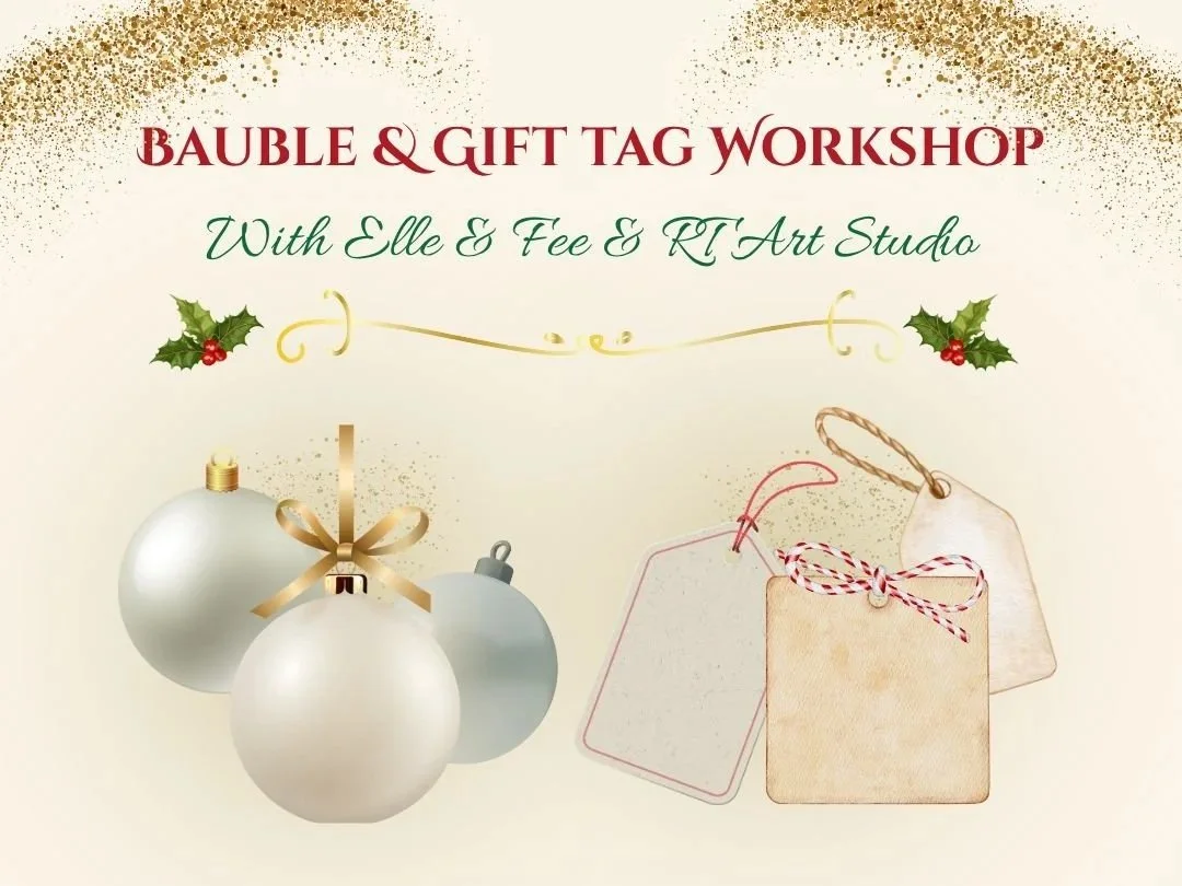 Bauble & Gift tag workshop