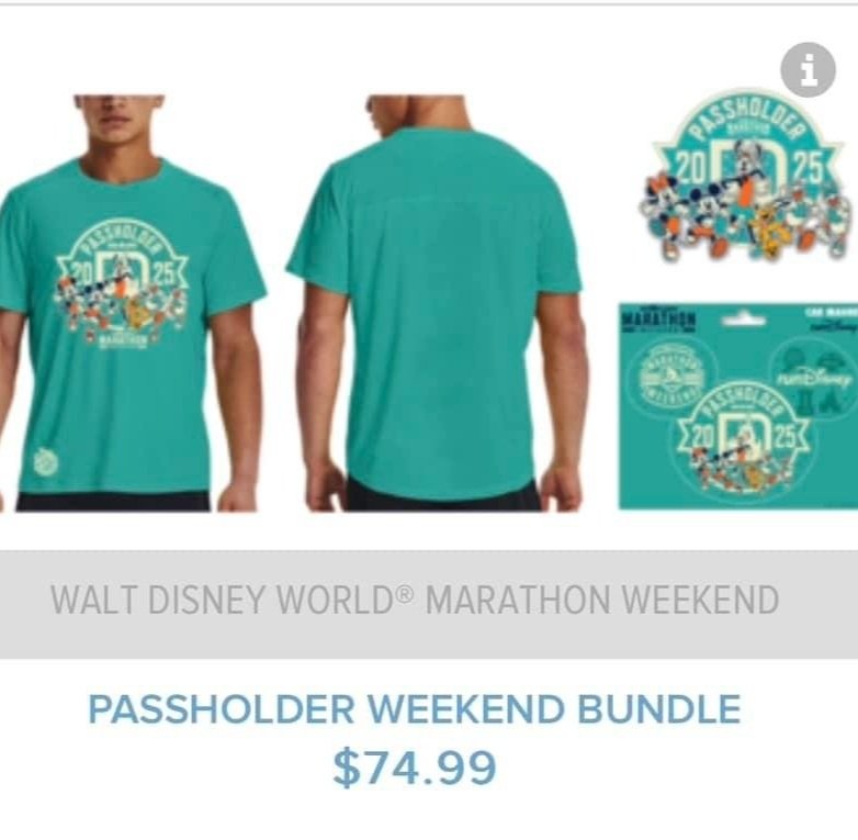 runDisney unveils 2025 Marathon Weekend Merchandise! (w/ prices)