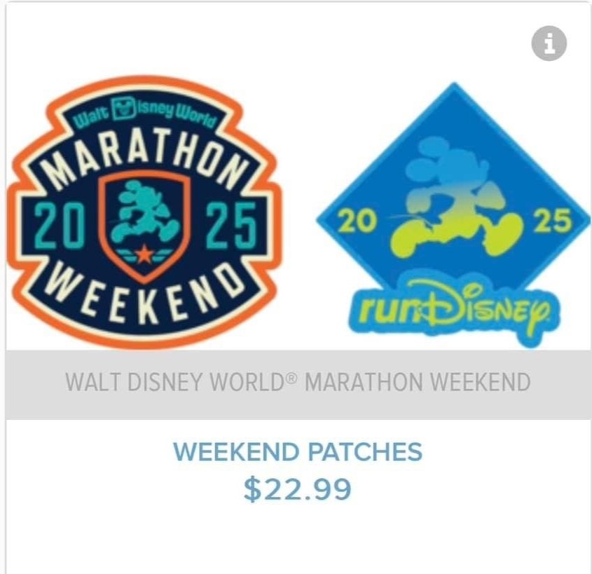 runDisney unveils 2025 Marathon Weekend Merchandise! (w/ prices)