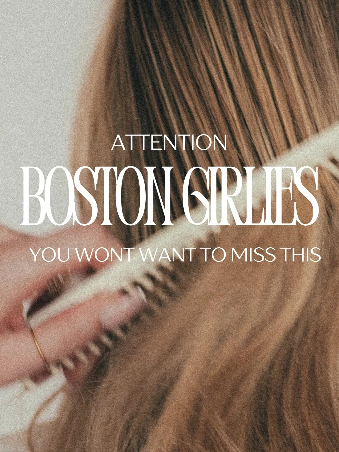 We&rsquo;re looking for hair models 🤍

Join us for an advanced, hands-on blonde blending class with 8 of our top stylists, working 1:1 alongside our owners.

For dimensional blondes, elevated technique, and a full transformation 

Limited model spot