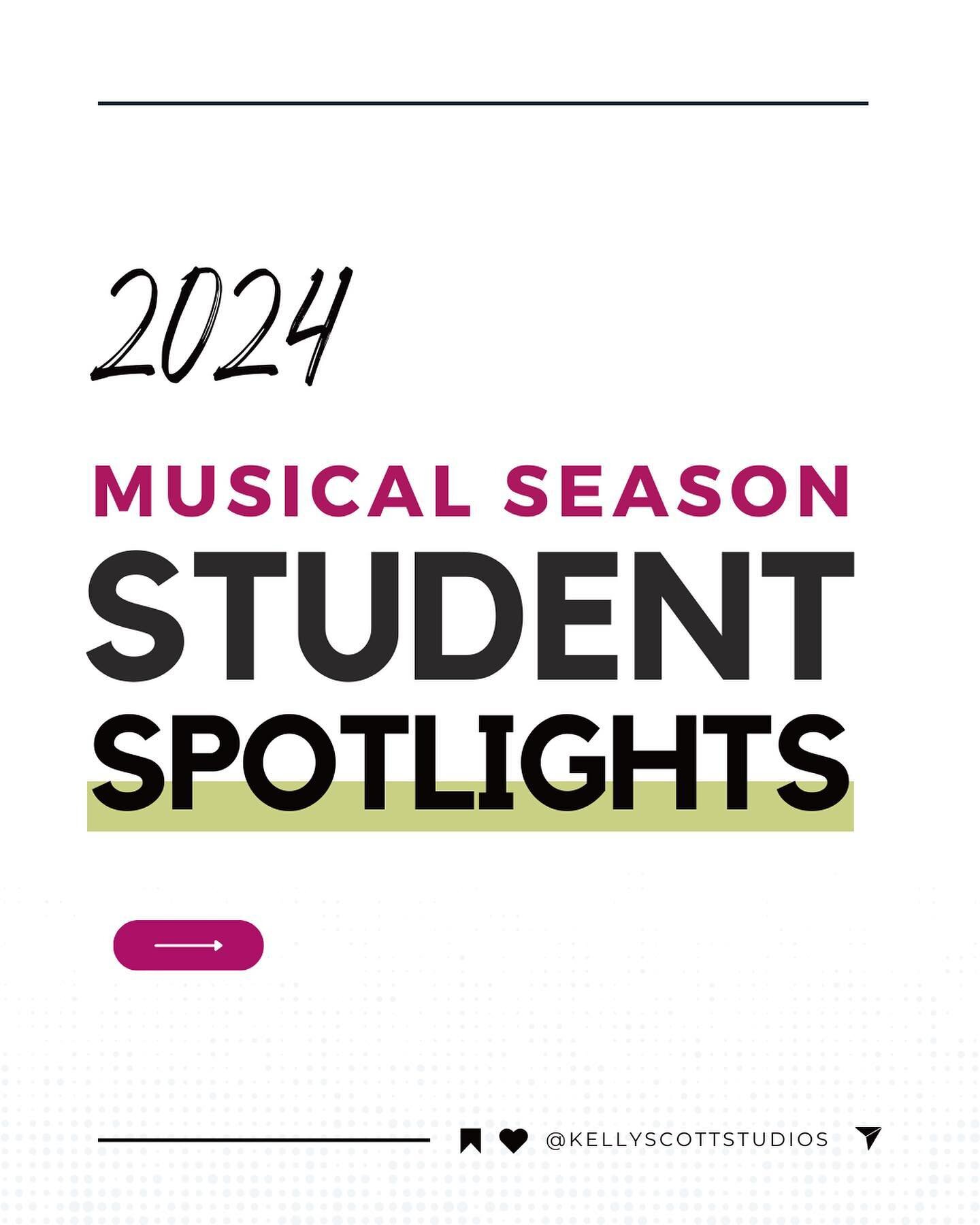 Ittttttt&rsquo;s showtime! 🎭✨🎵  The 2024 musical theatre season is here, and we&rsquo;re so excited to highlight some of our incredible voice students taking the stage in the coming weeks! 👏🏼  📣 If you have the chance this season, get out and su
