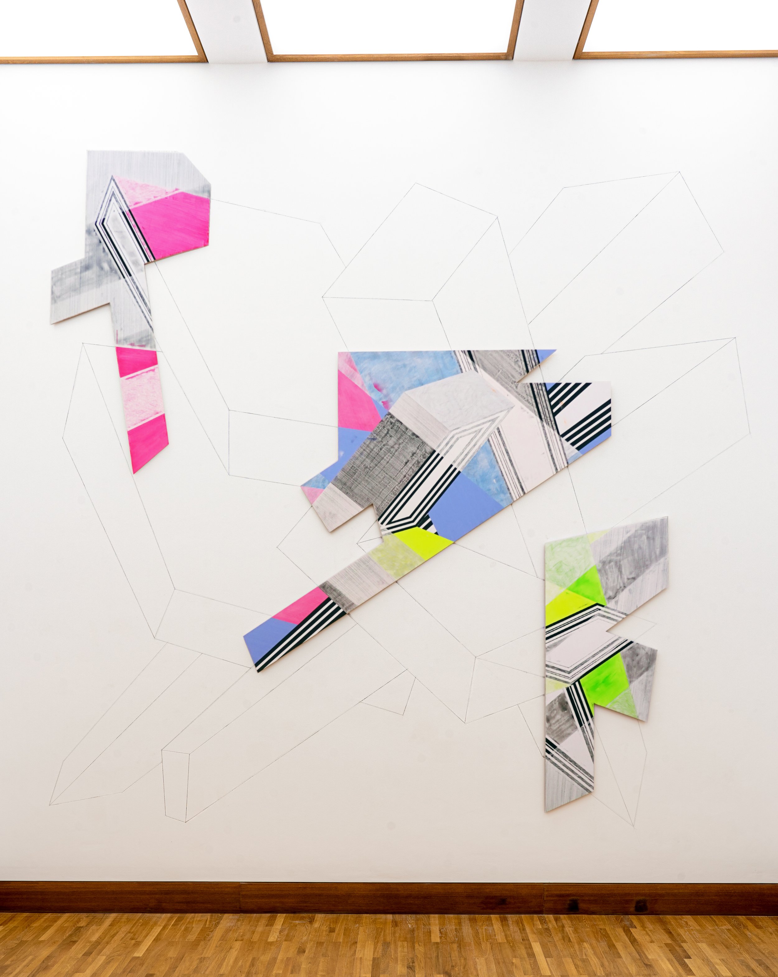 W.I.G., Installation view at Galerie Gisela Clement, Bonn, 2020