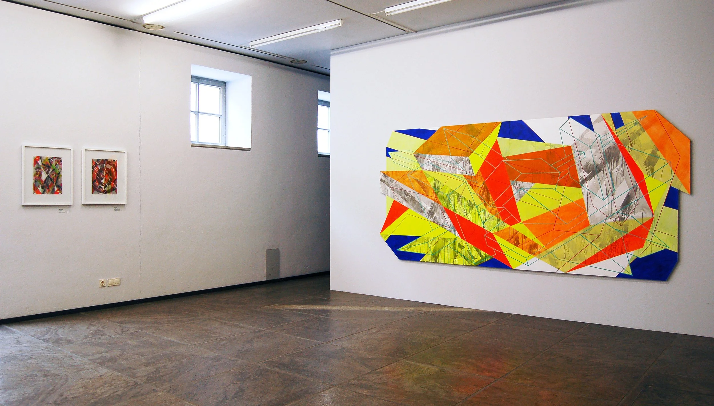Installation view, Museum für konkrete Kunst Ingolstadt, 2013