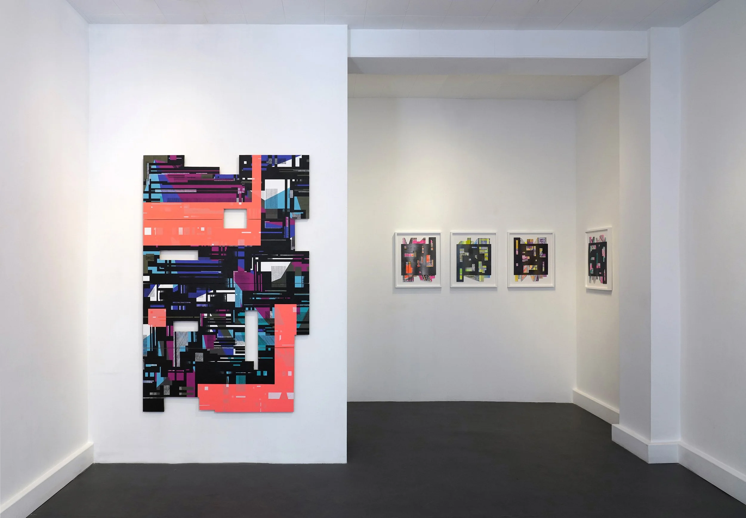 bomy, Installation view at Galerie Abstract Project, Paris, 2024