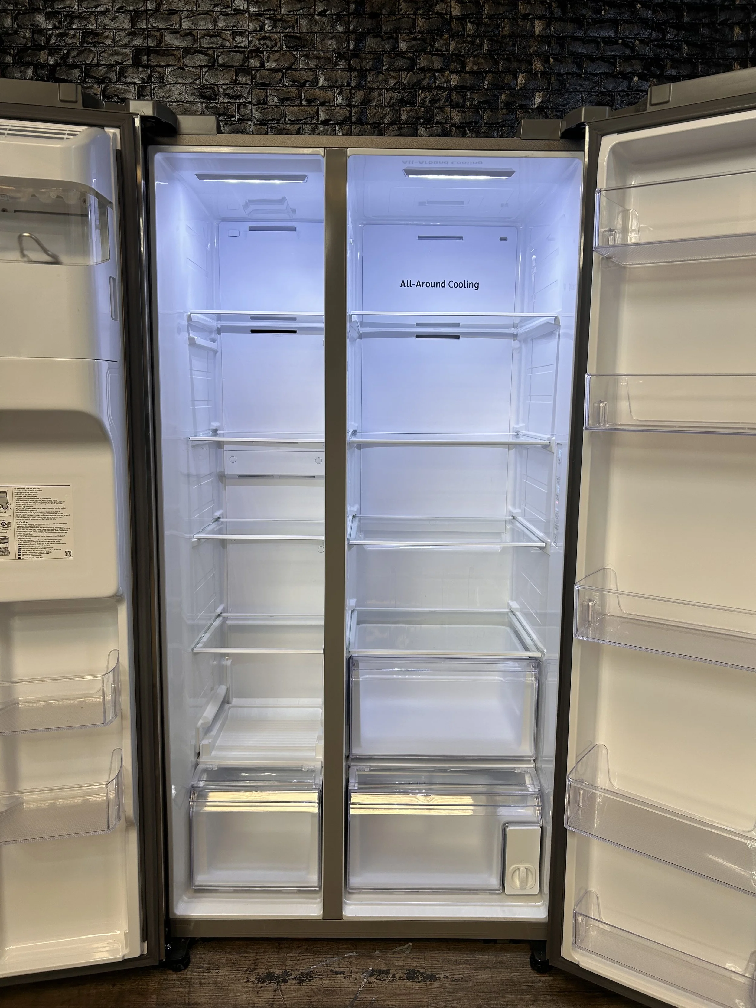 SAMSUNG SIDE-BY-SIDE REFRIGERATOR