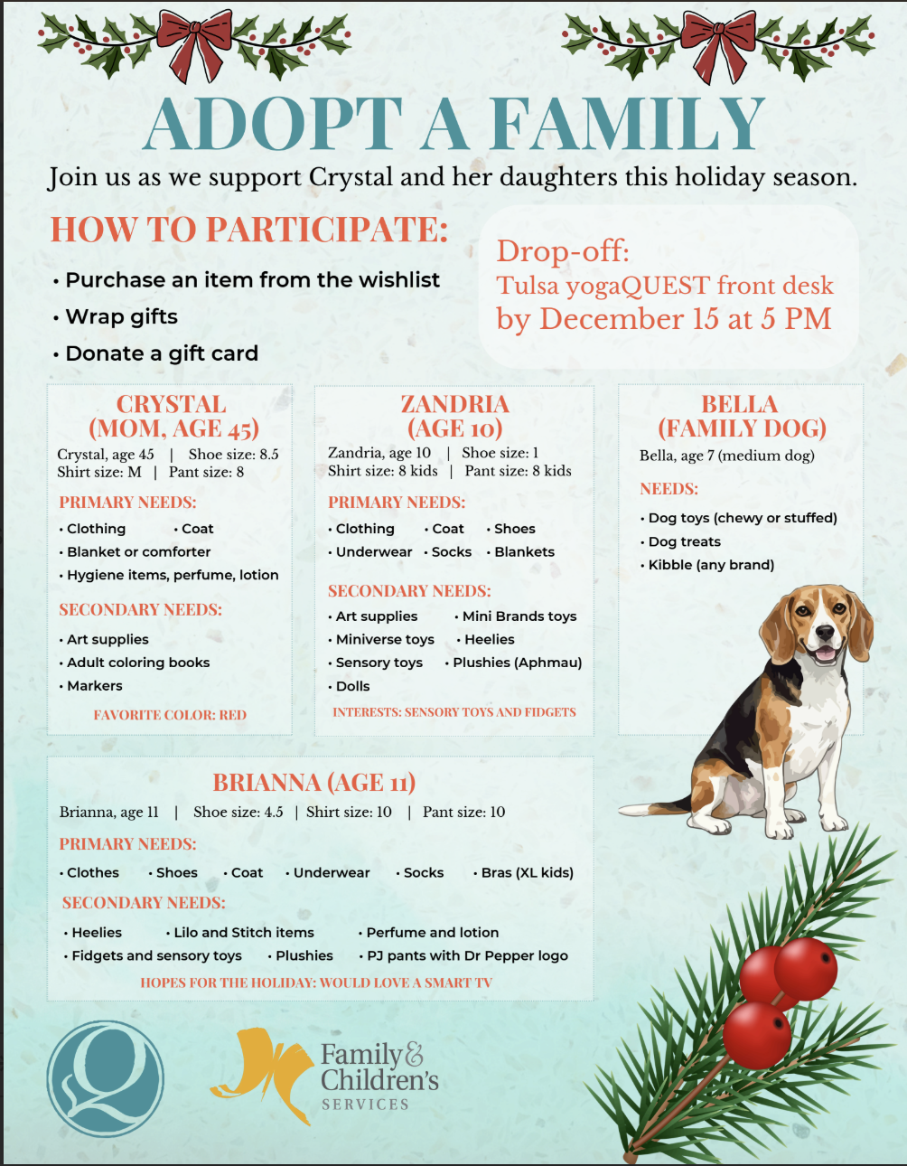 FCS Adopt a Family