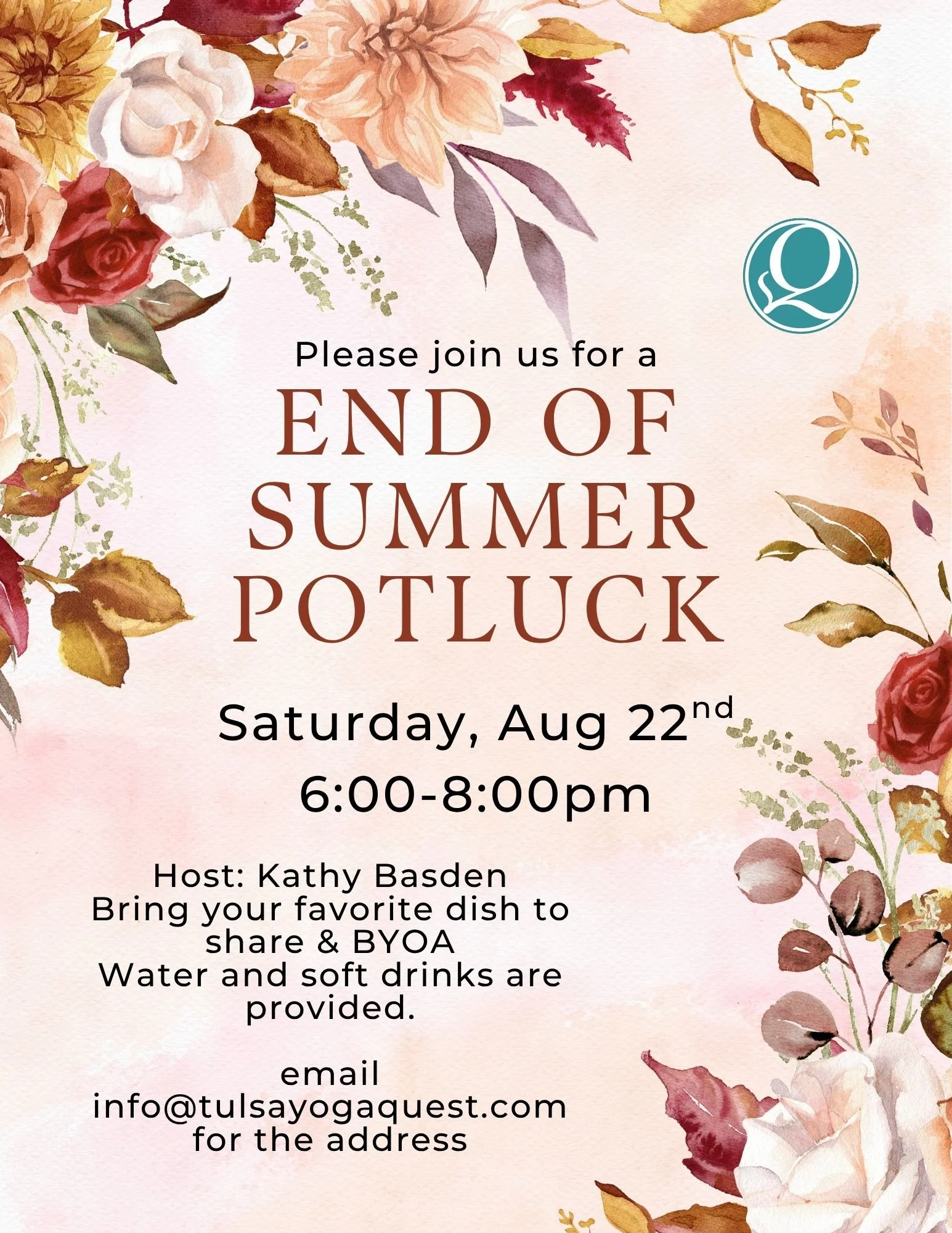 End of Summer Potluck