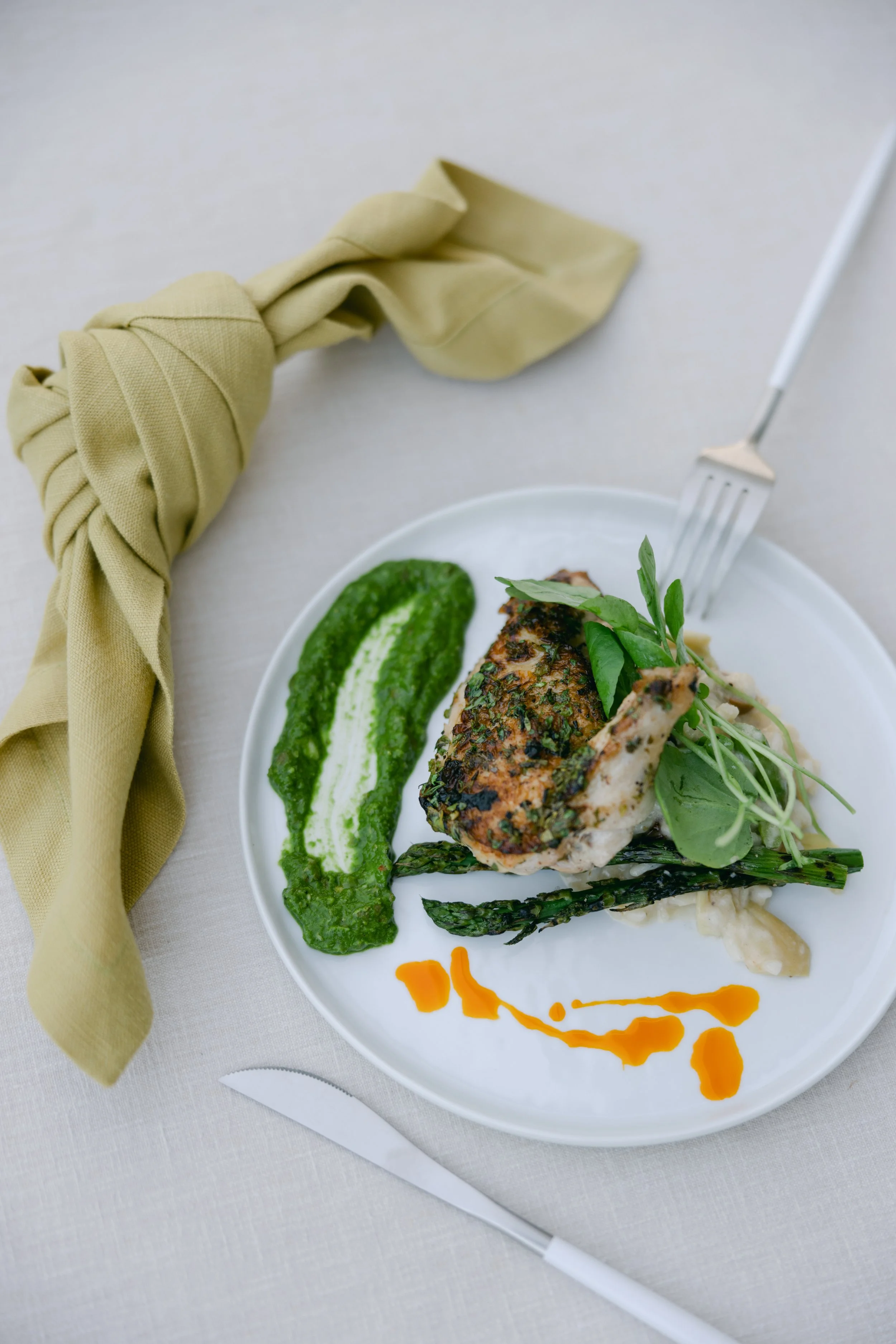 Grilled Free Range Sonoma Citrus Infused Chicken