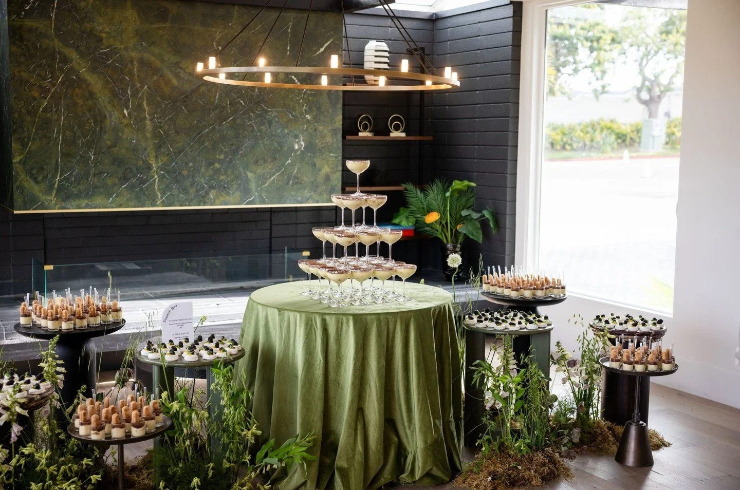 Layers of luxury ✨️ Forever obsessed with this dessert display paired with stunning florals by @flor.esarturo 🥰⁠
⁠
Vendors&mdash;⁠
Venue: @grandblancmaison⁠
Catering: @coastcatering⁠
Bar: @snakeoilcocktail⁠
Florals: @flor.esarturo⁠
Content Creator: 