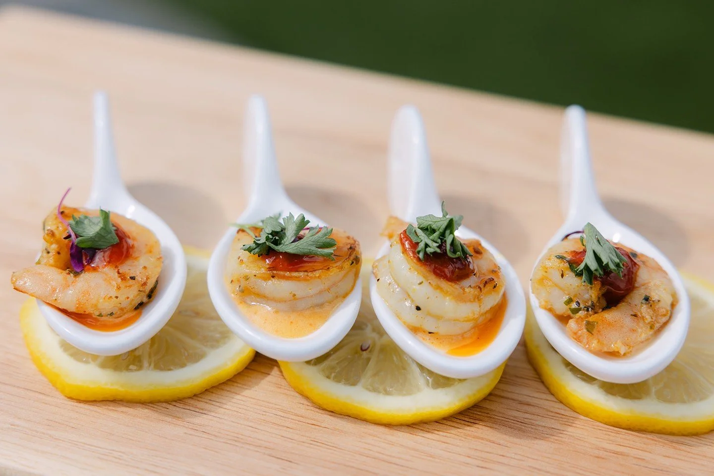 Our tray passed grilled ocean prawns are always a hit for cocktail hour 🦐✨️⁠
⁠
⁠
Host | @curatecalifornia_ ⁠
Planner + Design | @evermorevent⁠
Venue + Wine | @ranchoguejitoweddings @ranchoguejitovineyard⁠
Catering | @coastcatering⁠
Bar | @cocktailco