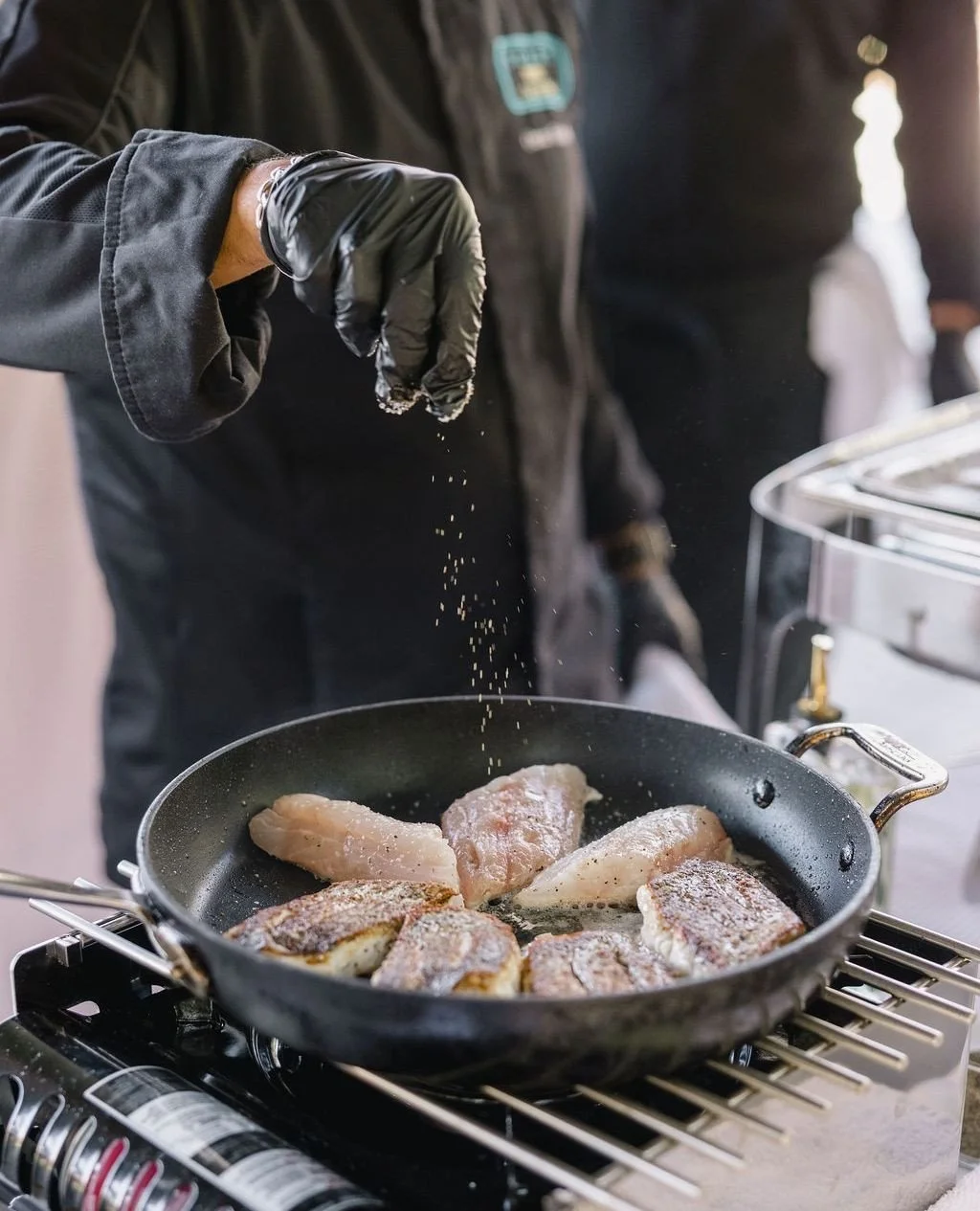 From our kitchen to your table, everything is always made fresh onsite 🍴⁠
⁠
Venue: @ranchoguejitoweddings⁠
Planning &amp; Design: @evermorevent⁠
Photography: @saltandsolstudios