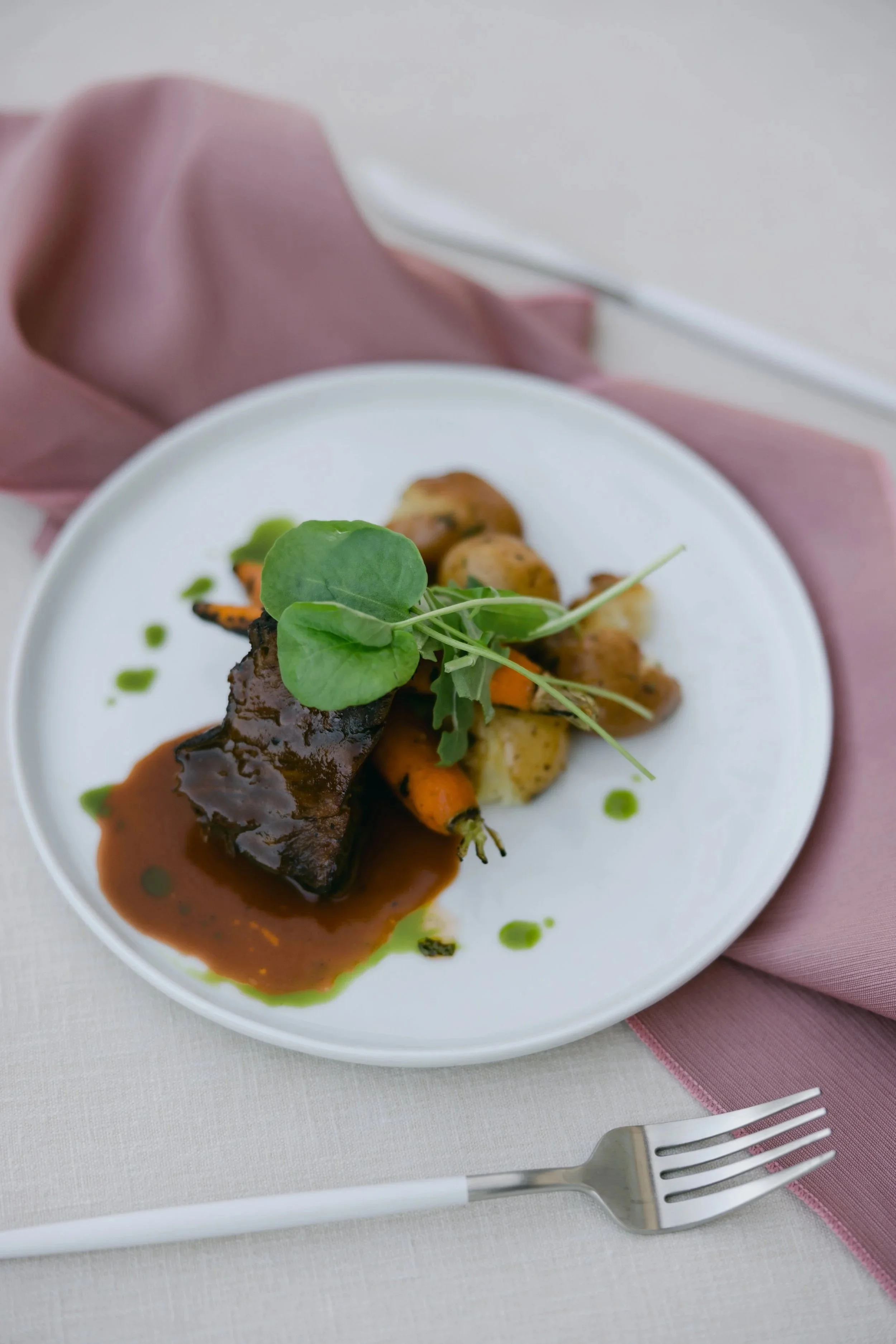 Slow Braised Boneless Beef Short Rib