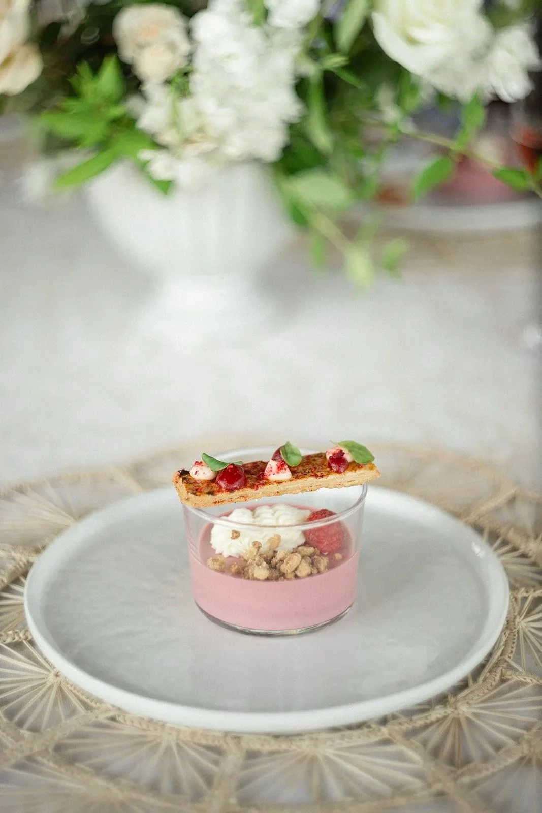 Pink Berry Panna Cotta