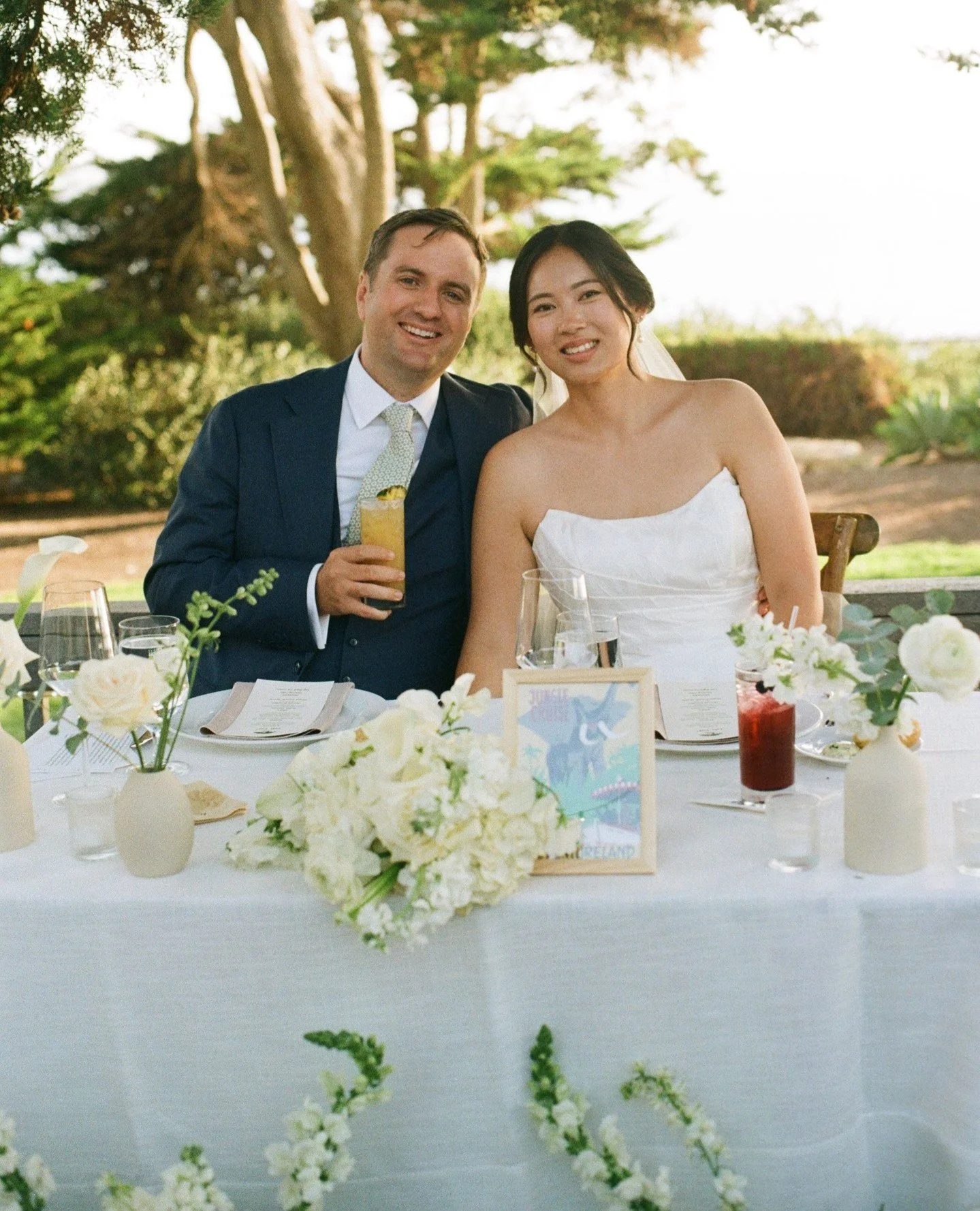 Cheers to K &amp; C and their beautiful day at the Martin Johnson House 🤍⁠
⁠
⁠
Planner: @taylornicoleevents⁠
Photo: @savanahpoolphotography⁠
Venue: Martin Johnson House⁠
Catering: @coastcatering⁠
Rentals: @crown_rentals @wonder.eventrentals⁠
Hair &a