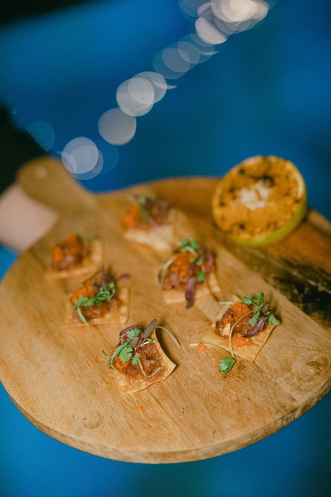 Poke Style Tuna Wonton Chip