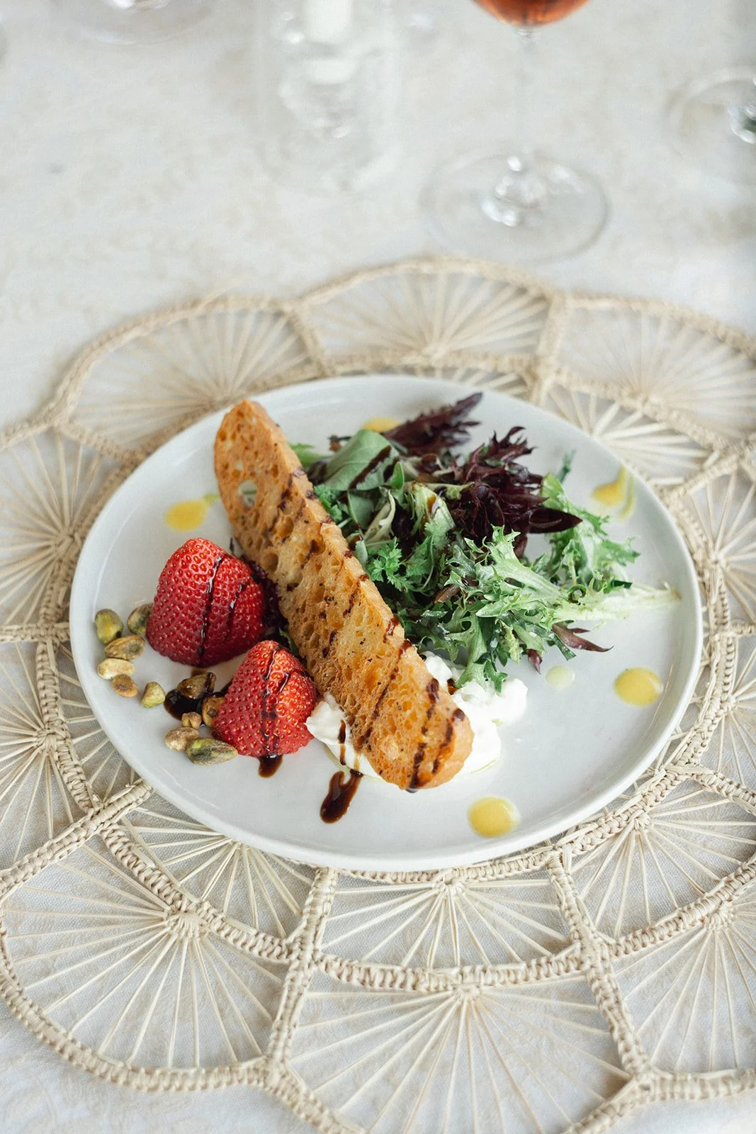 Burrata and Strawberry Salad