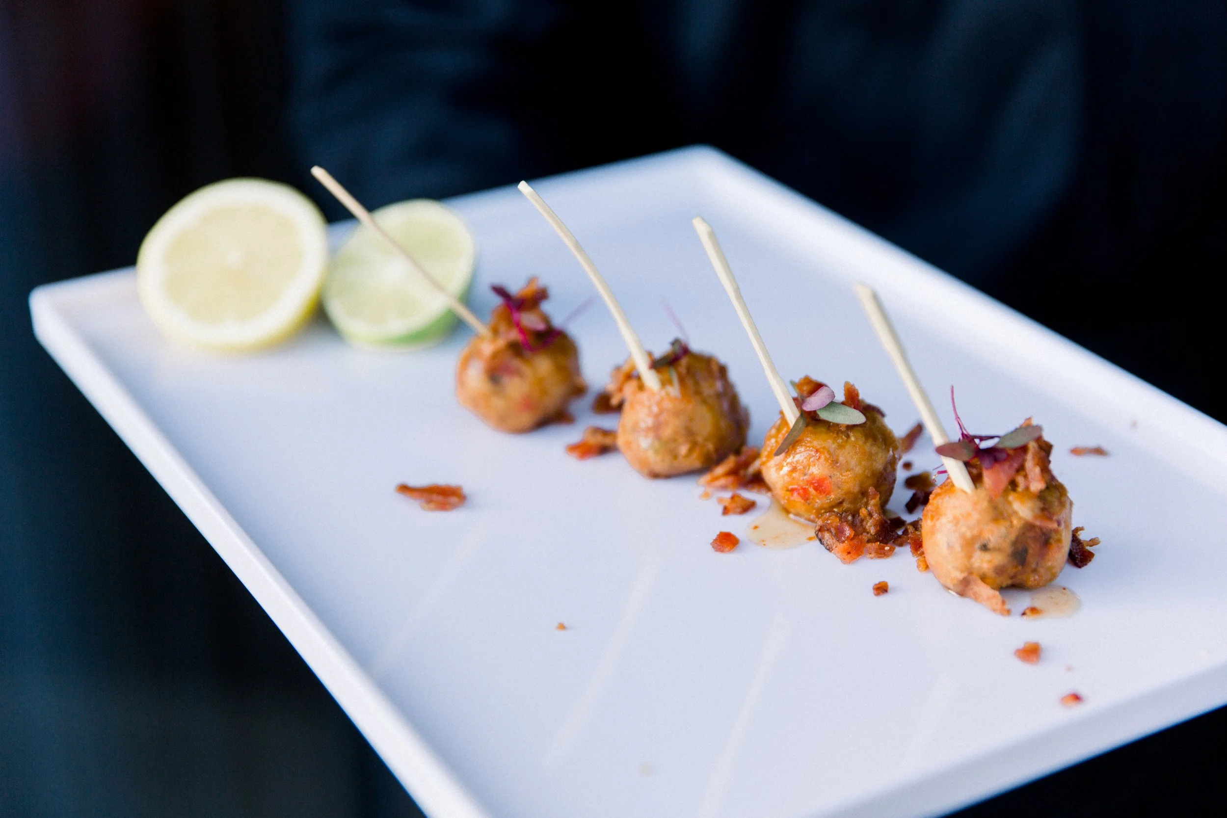 Chicken, Bacon & Waffle Croquette