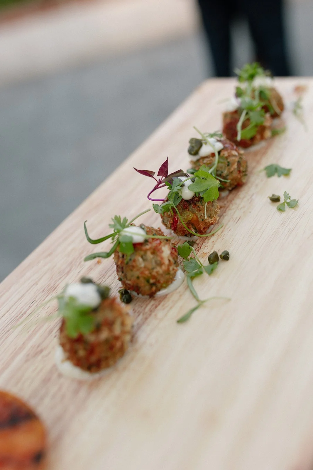 Dungeness Crab Fritter