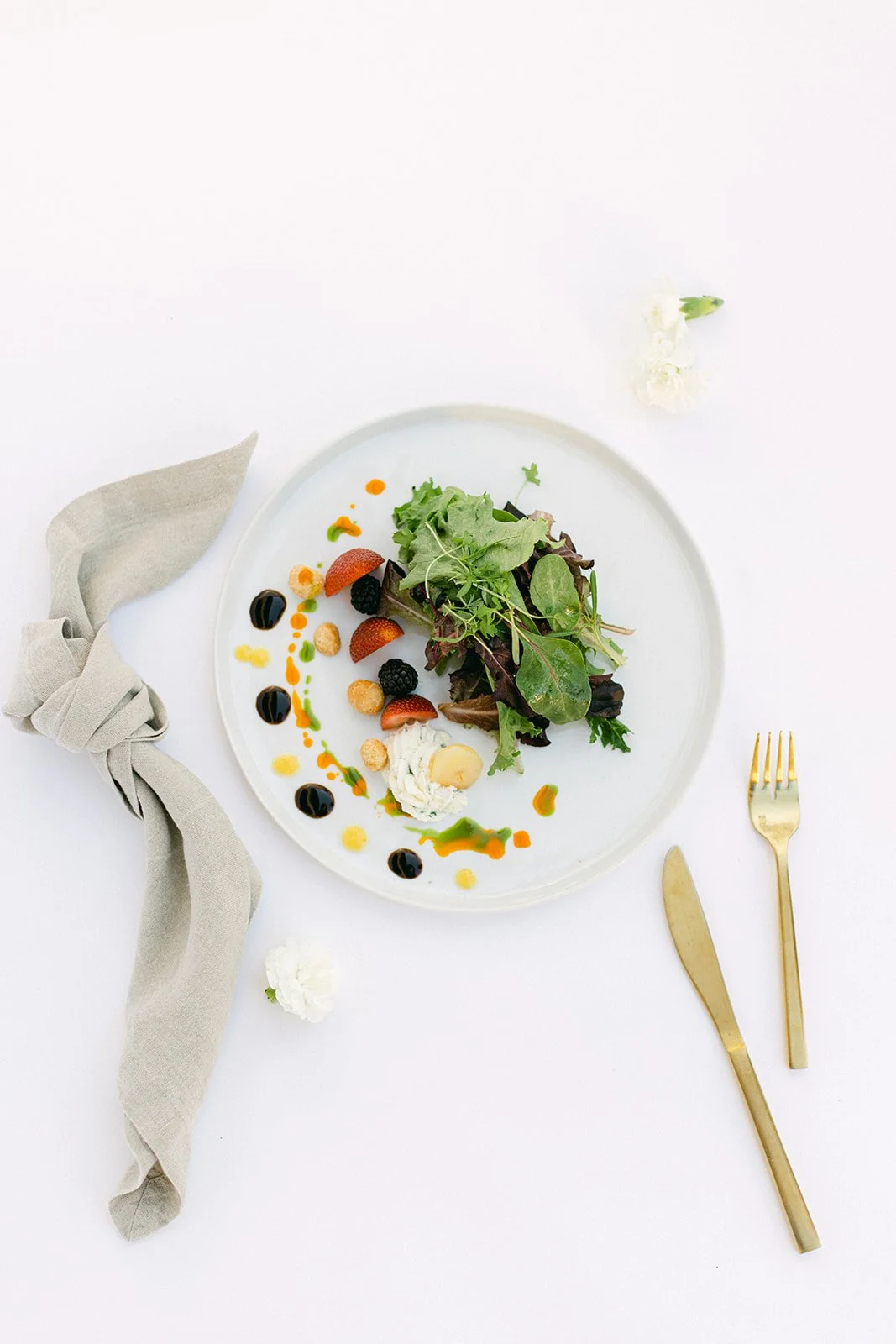 Local Organic Greens Salad