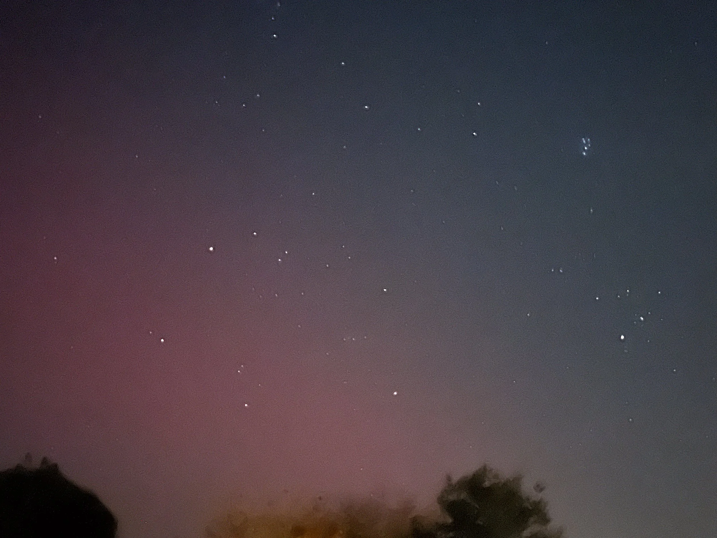 The northern lights have a rich history–and now they’re glinting over Santa Rosa