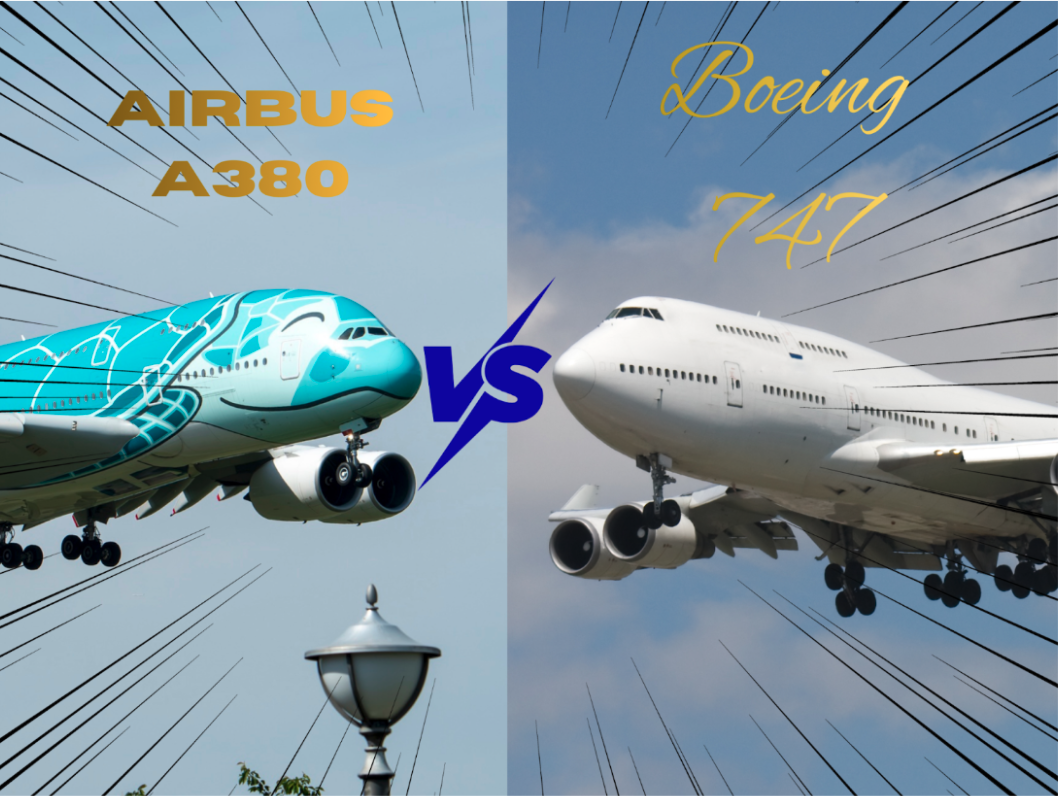 King vs. Queen: Comparing the Airbus A380 and the Boeing 747