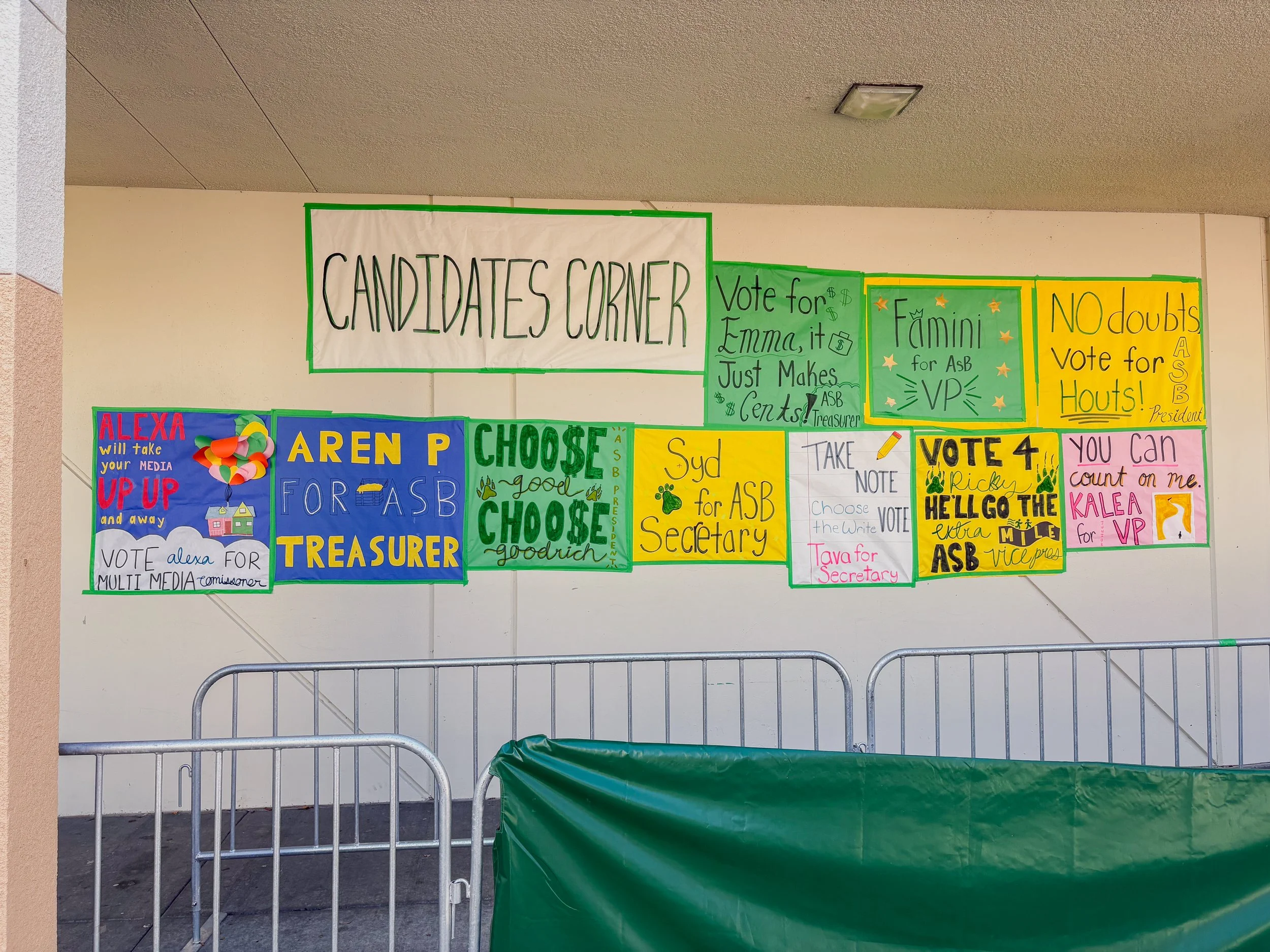 The results of the MCHS’s student elections
