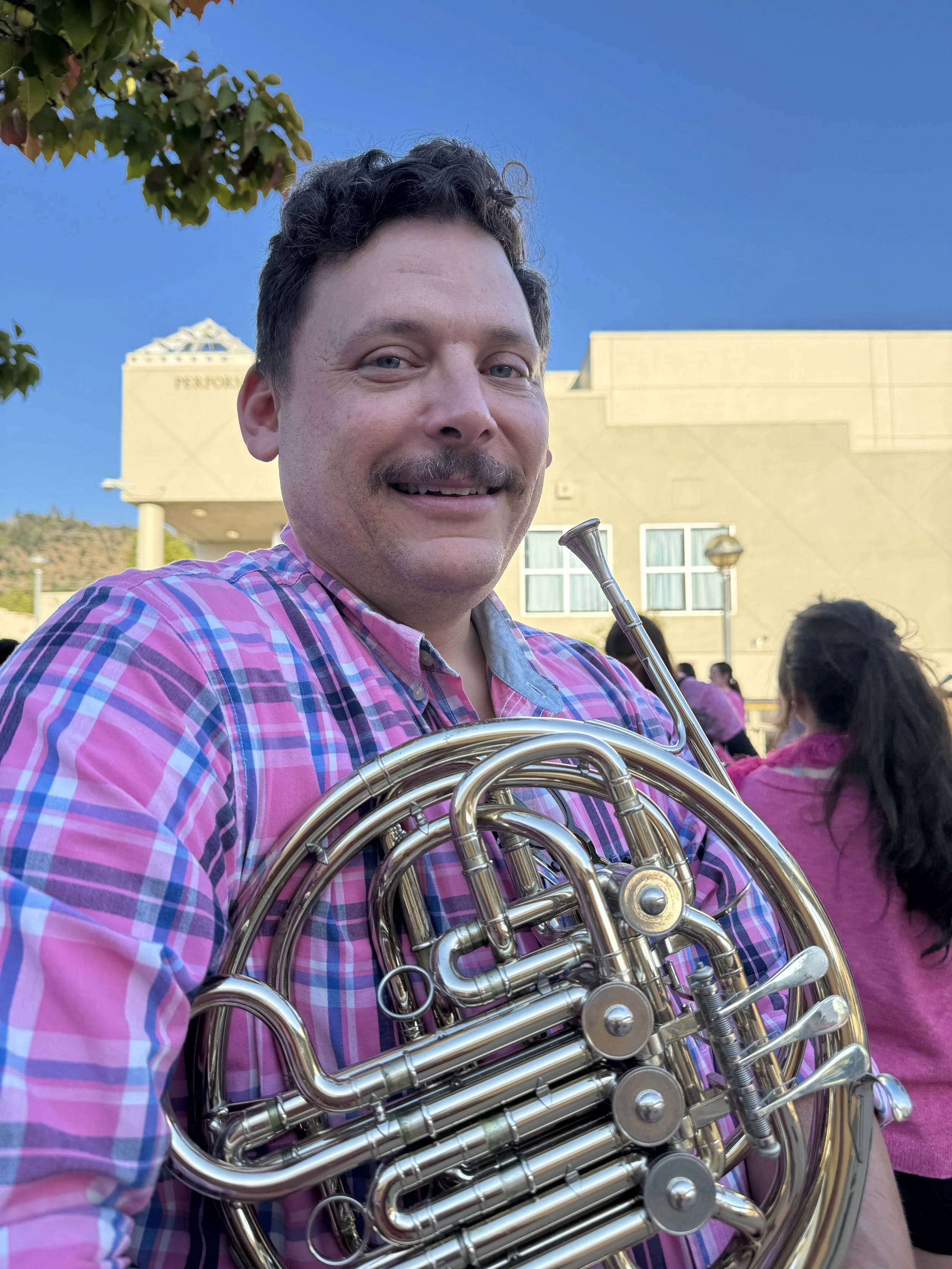 Playing at a new tempo: getting to know our new band teacher