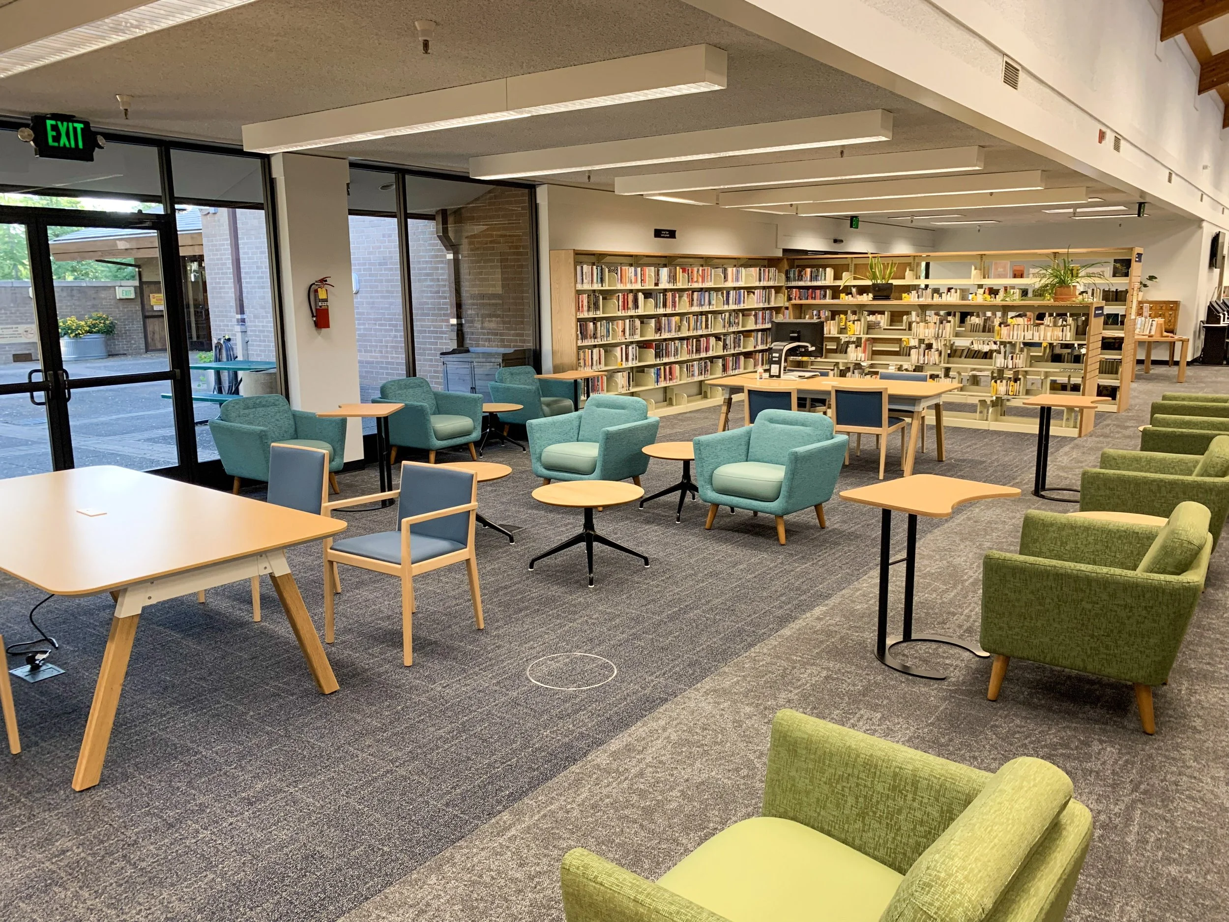 Judge a book by its cover: this library has a new one
