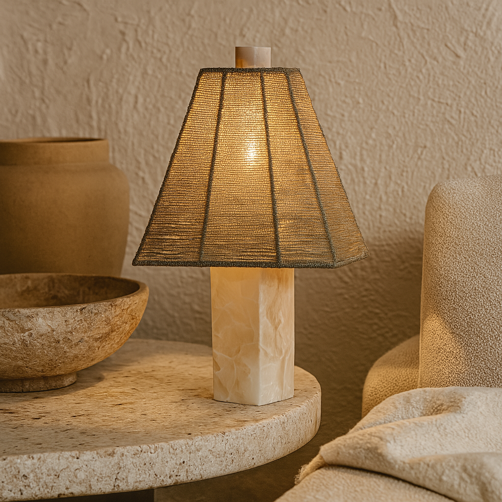 Translucent Onyx Modern Lamp