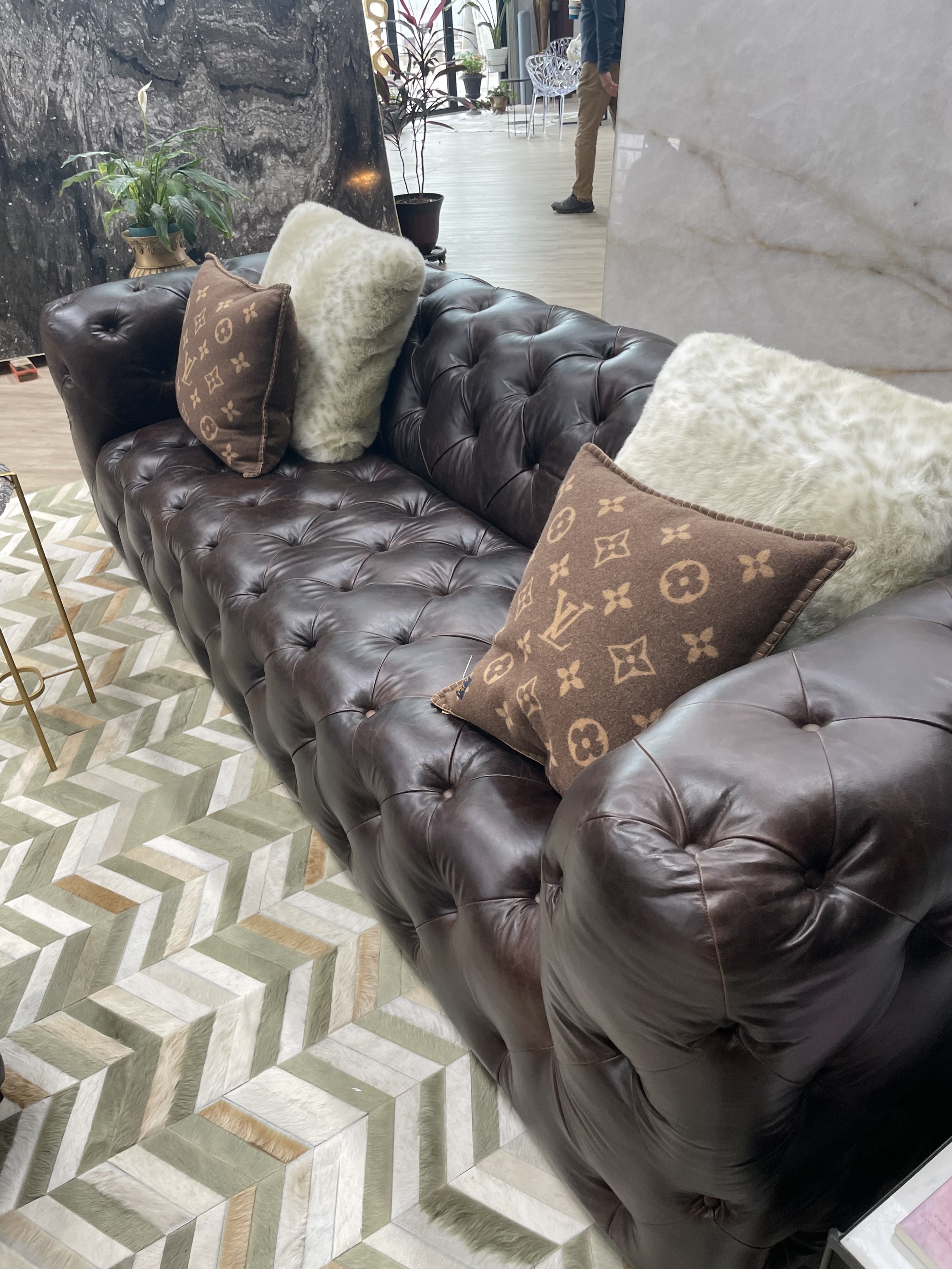 Brown Sofa