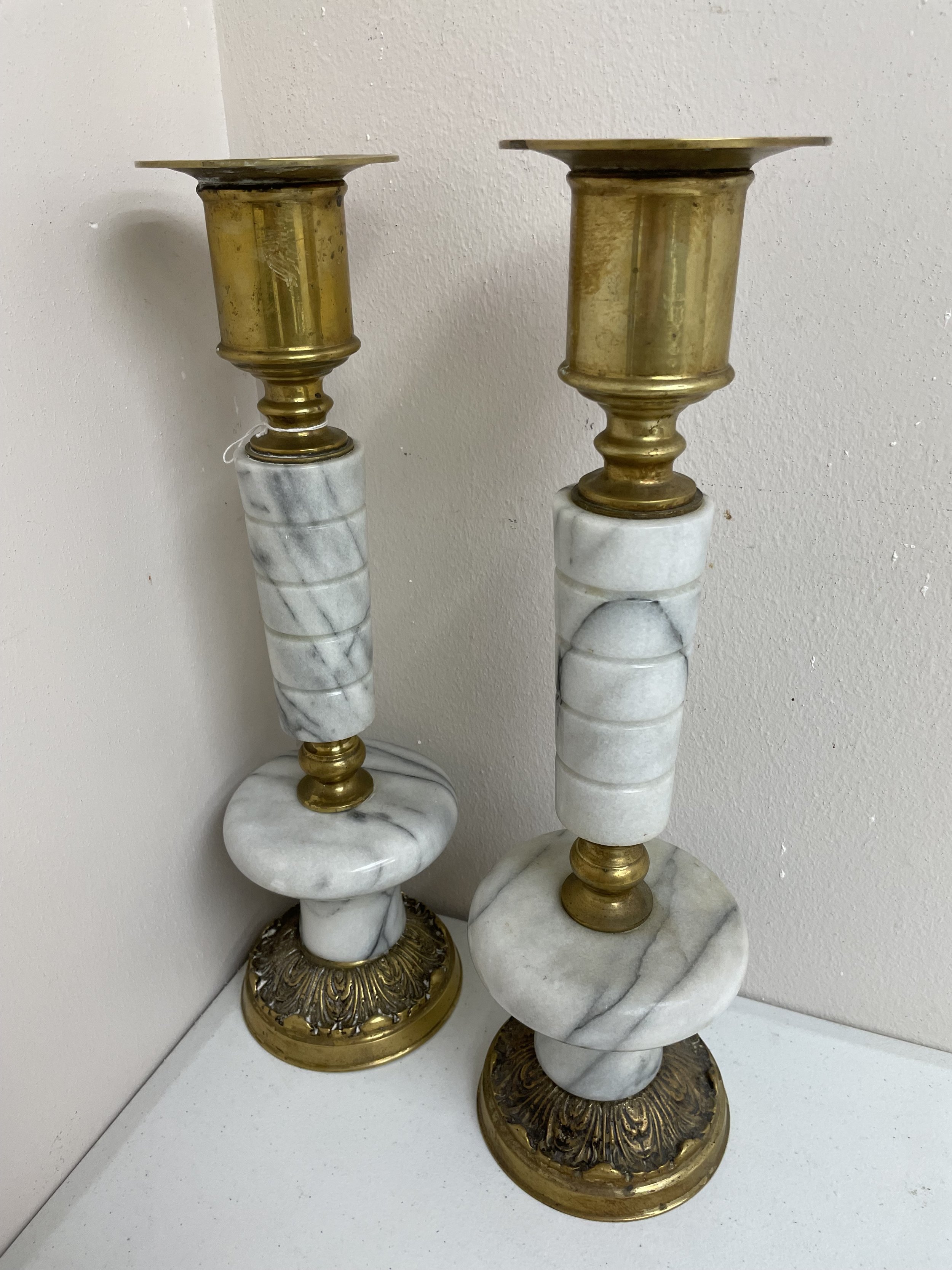 Marble Lamp Bases