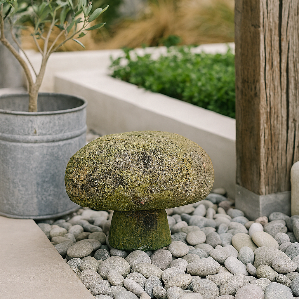 Guatemalan Mushroom Stone Sculpture