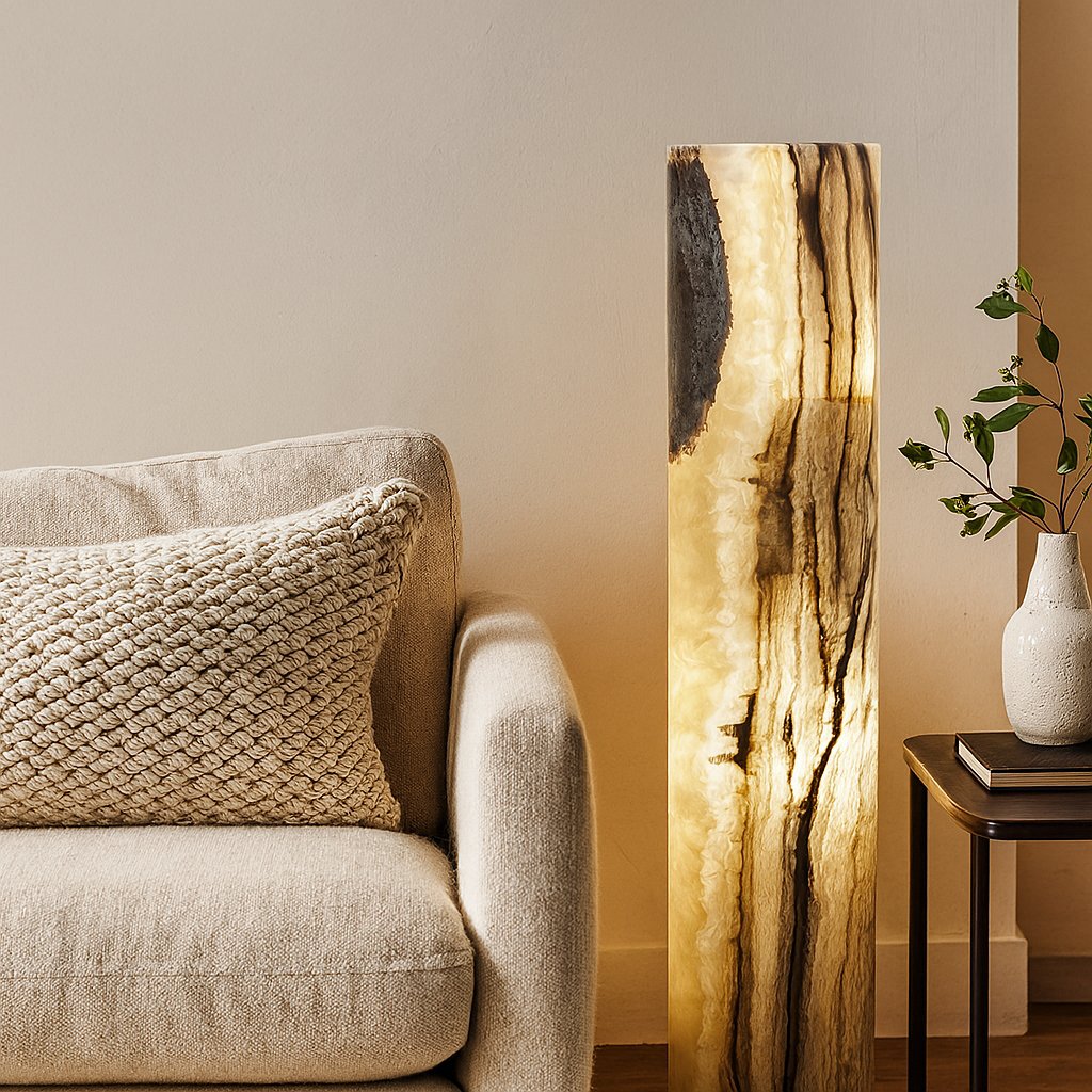 Onyx Floor Lamps - Set of 3