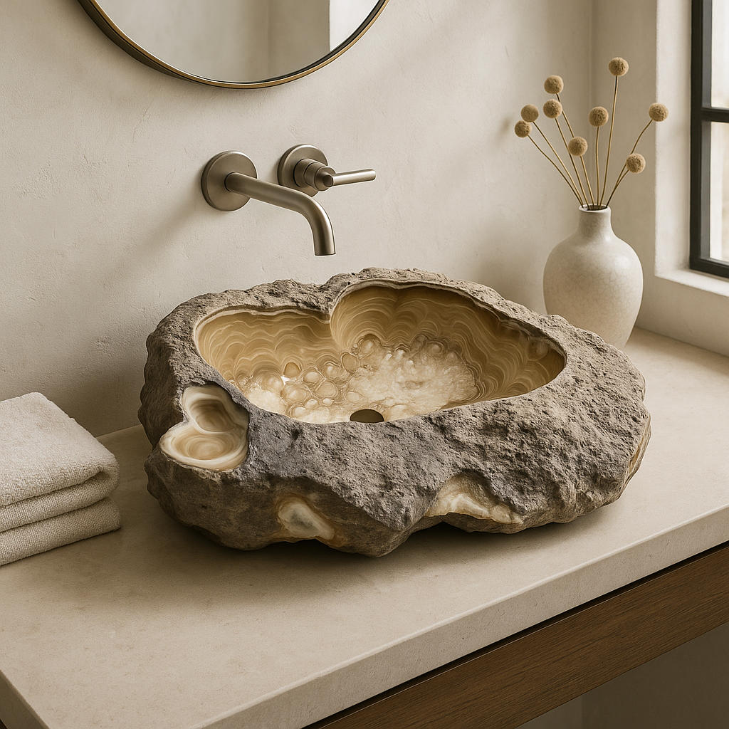 Onyx Stone Vessel Sink
