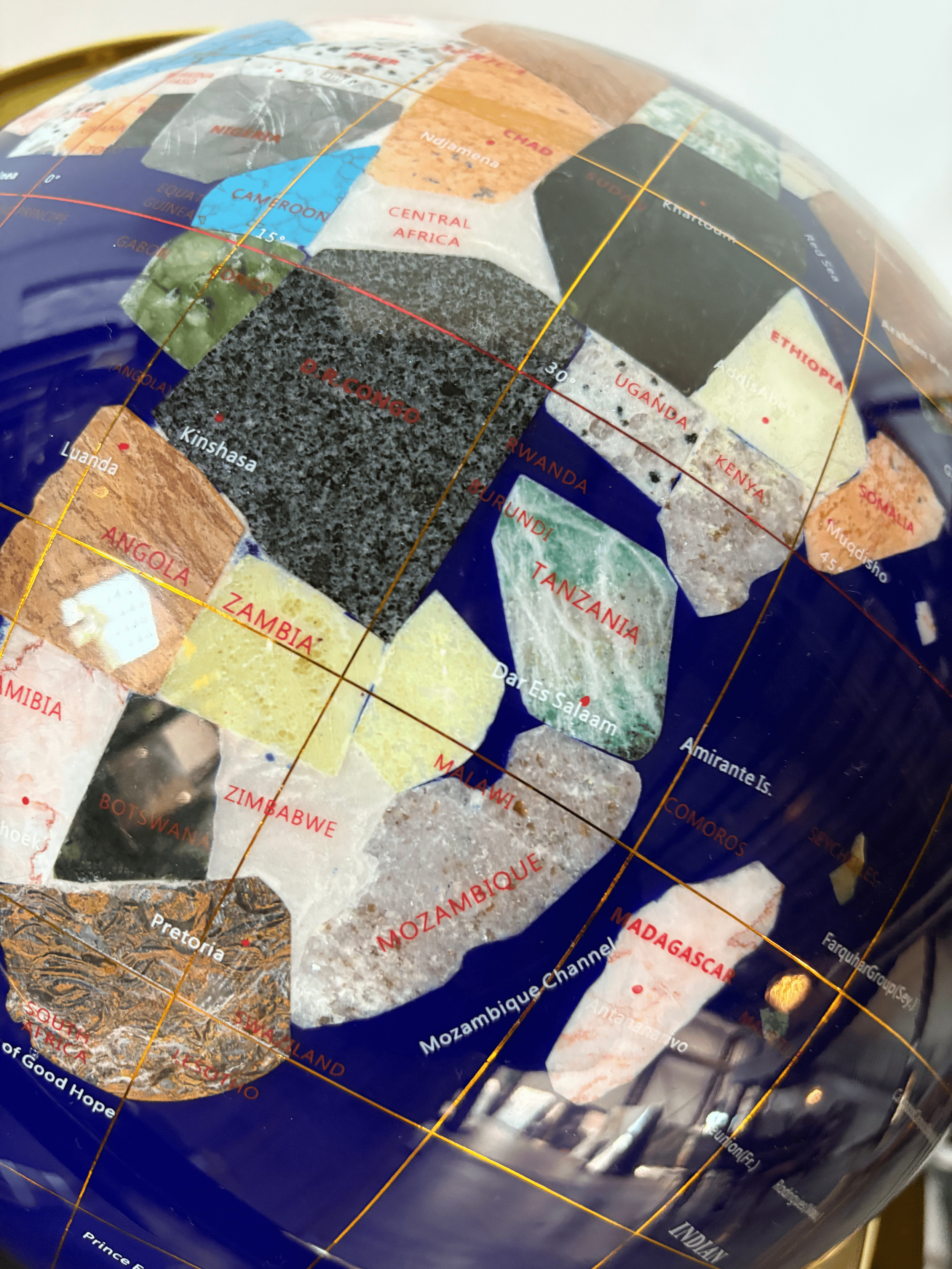 World Globe Sculpture