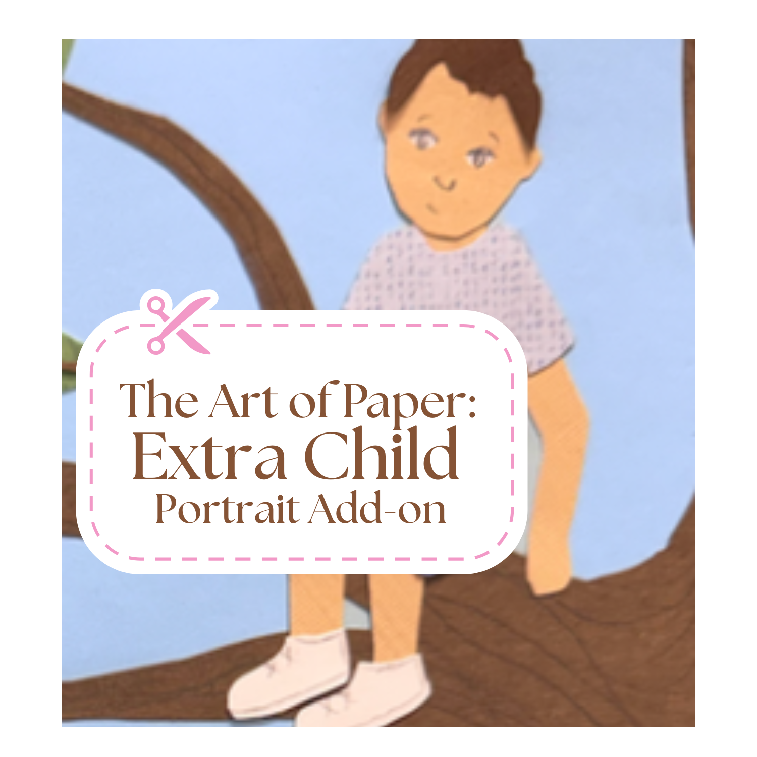 The Art of Paper: Extra Child Portrait Add-On