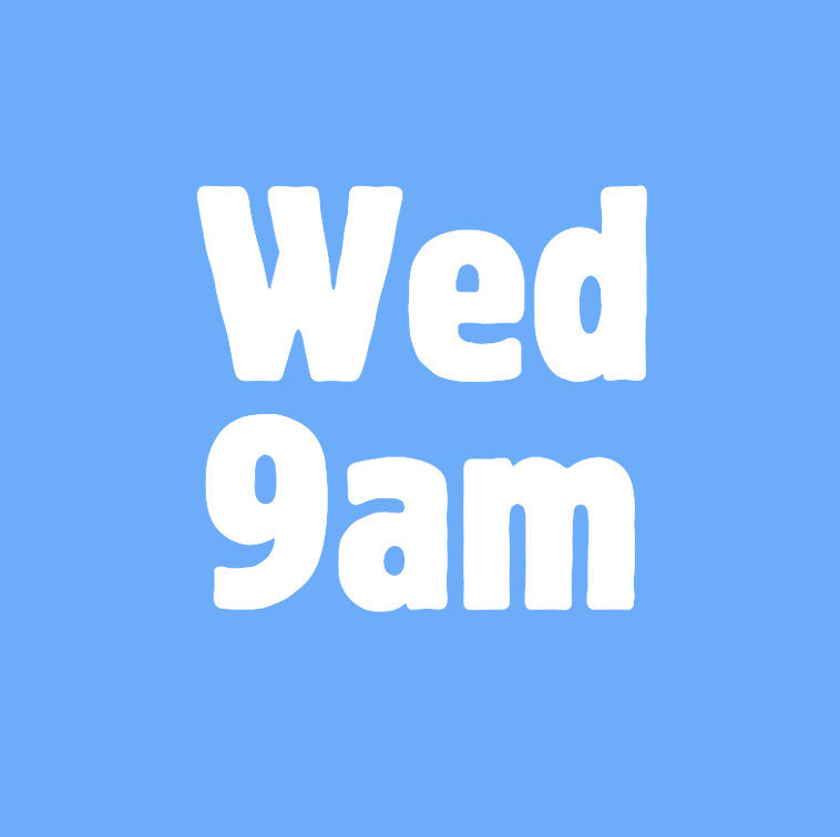 Wednesday Toddler 9:00-9:50am WINTER
