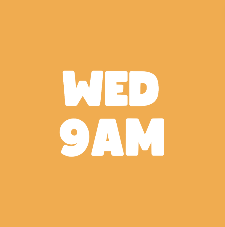 Wed Toddler 9:00-9:50am FALL