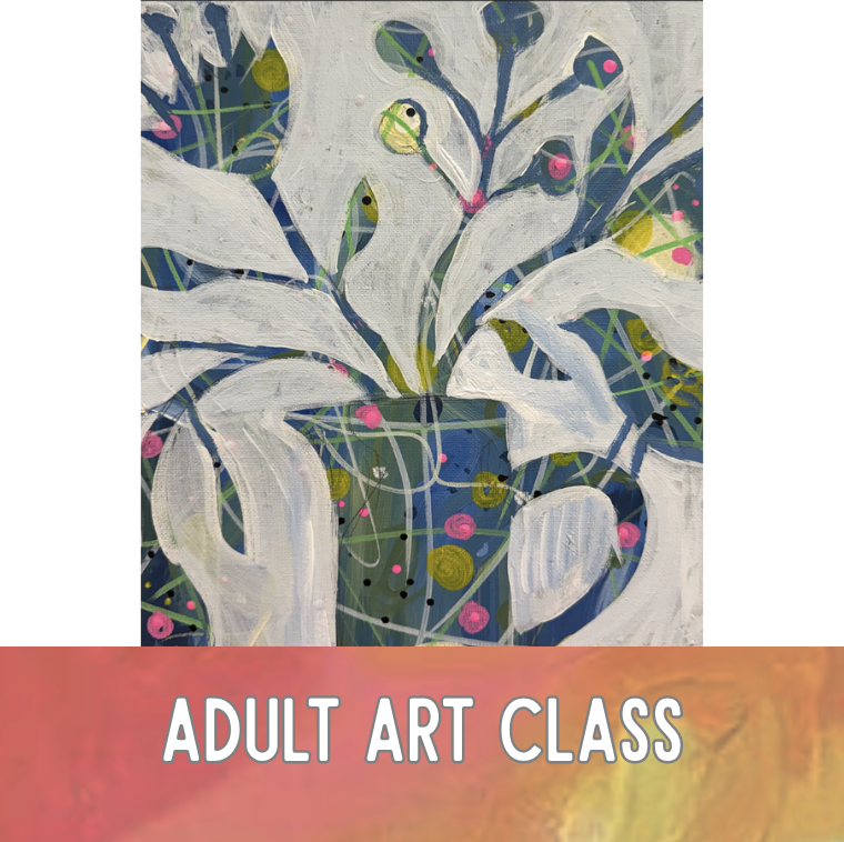 Adult Art Class: Flower Motif Painting