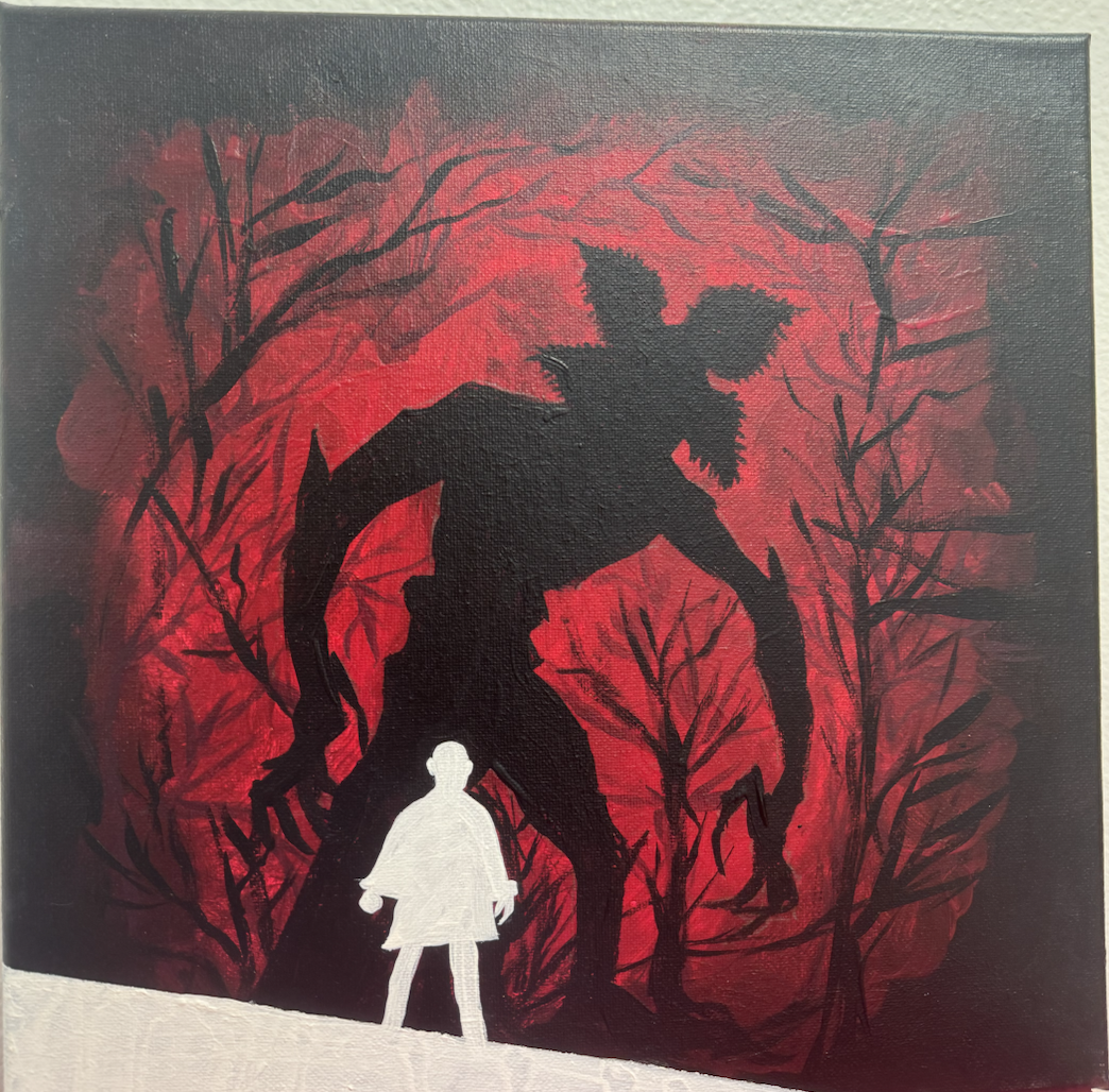 Sip, Paint & Watch Night: Stranger Things. Watch iconic scenes while creating themed artwork for all ages. Templates and support provided