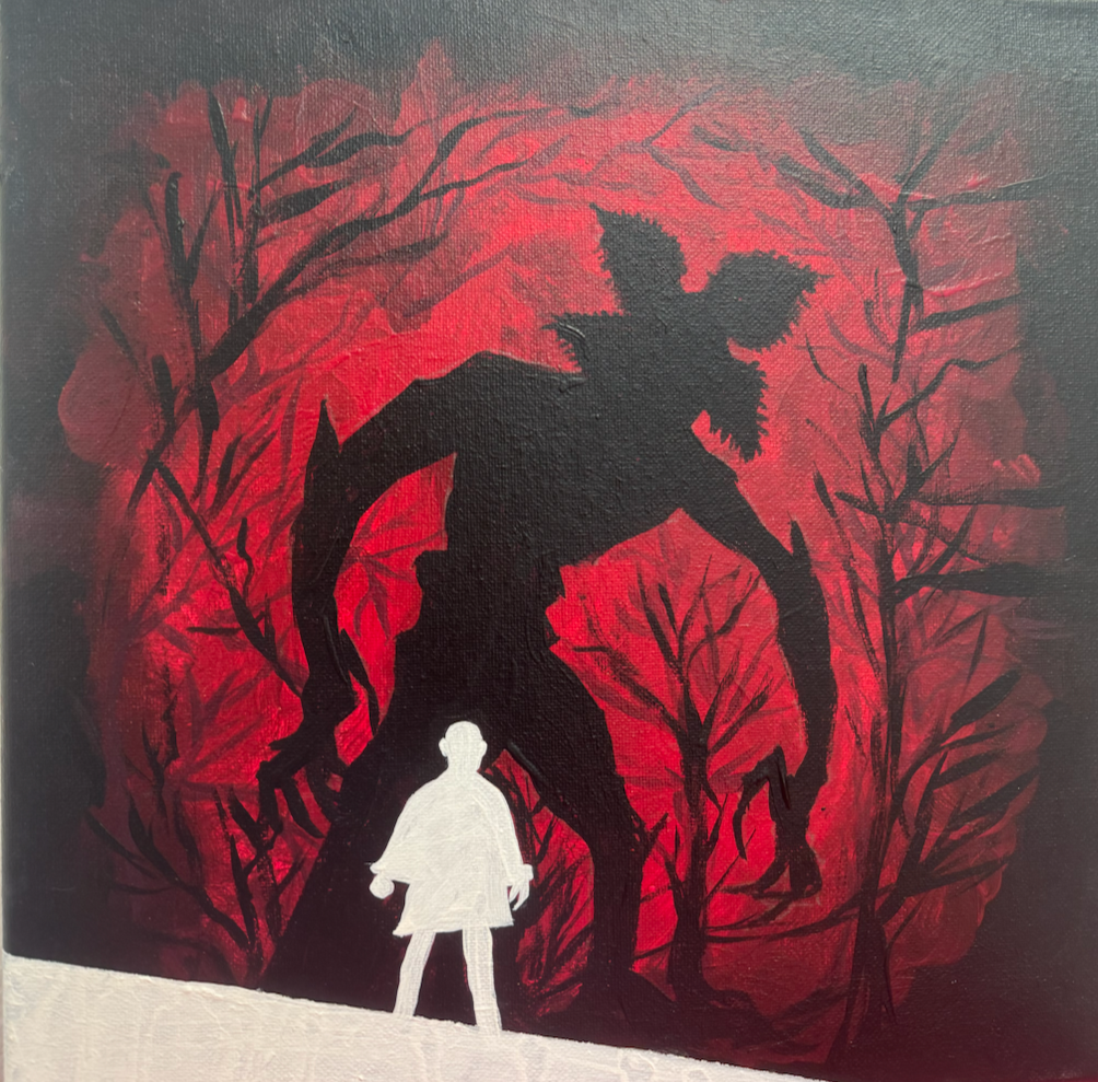 Sip, Paint & Watch Night: Stranger Things. Watch iconic scenes while creating themed artwork for all ages. Templates and support provided