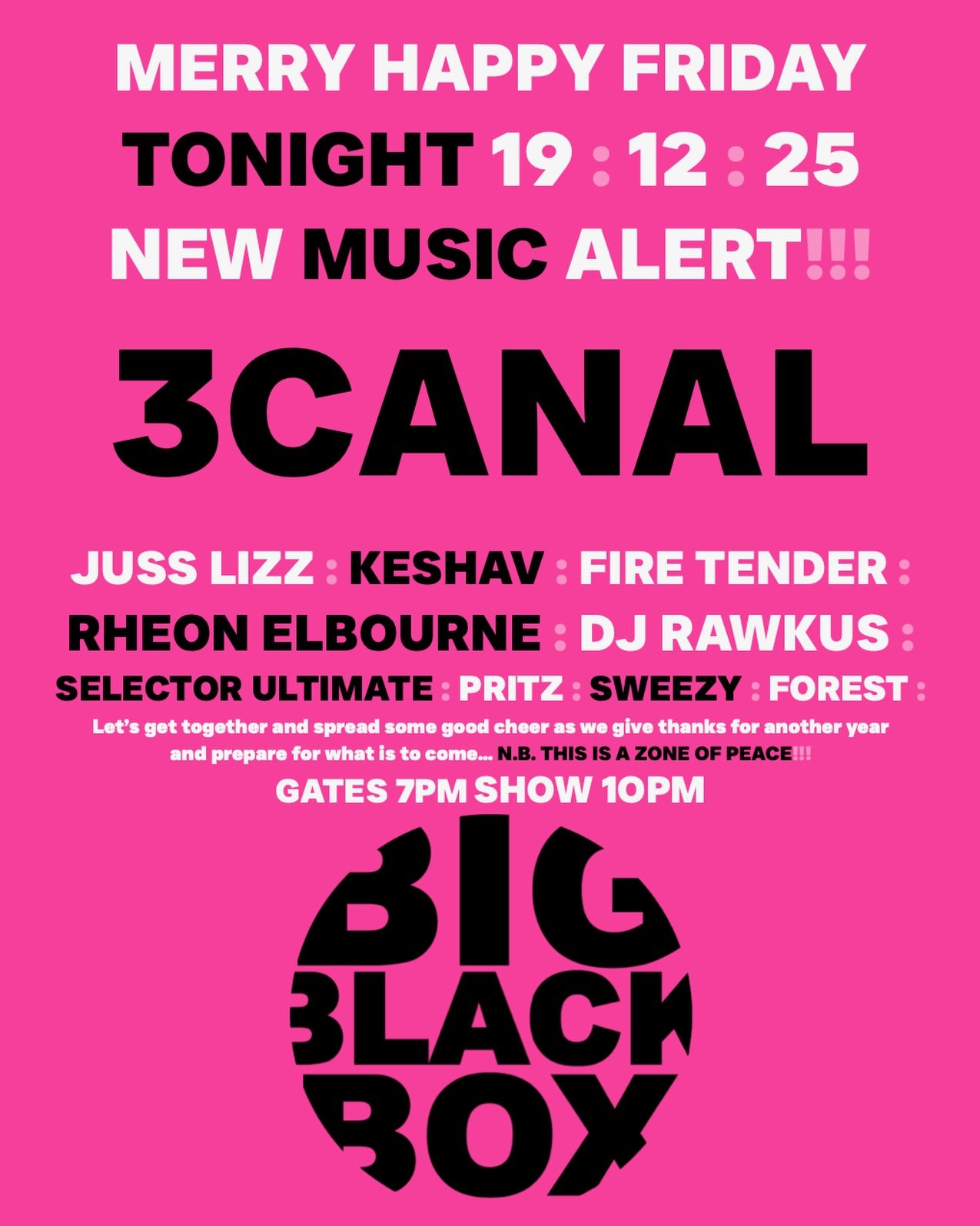 HAPPY FRIDAY! 🔥 TONIGHT we officially kick off the Carnival countdown and we couldn&rsquo;t be more excited. New music, big vibes, live energy and DJs ready to mash up de place. Gates open 7PM ‼️ come early, come ready and let&rsquo;s start de ting 